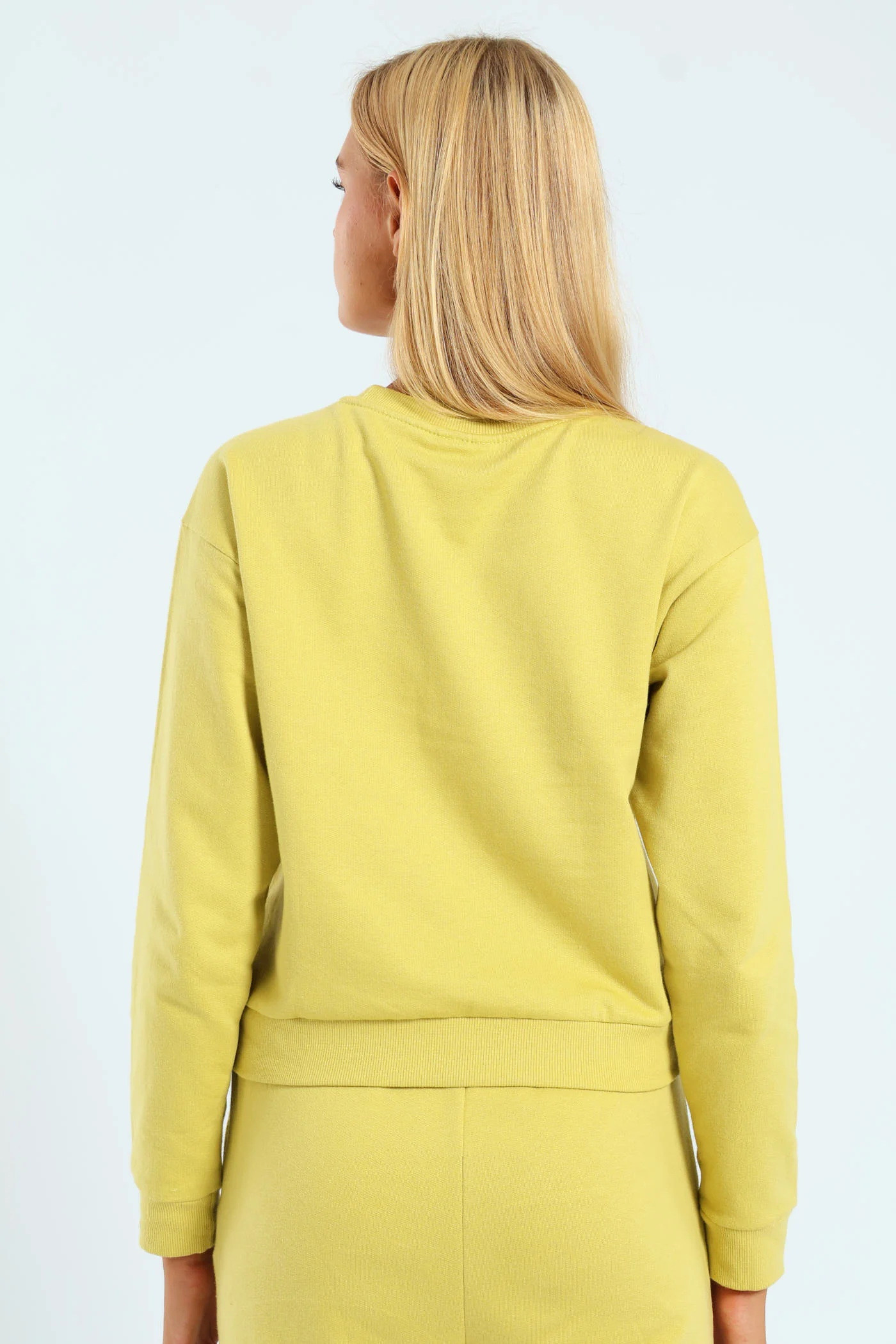 Girls Fleece Top - Lime - Image 4