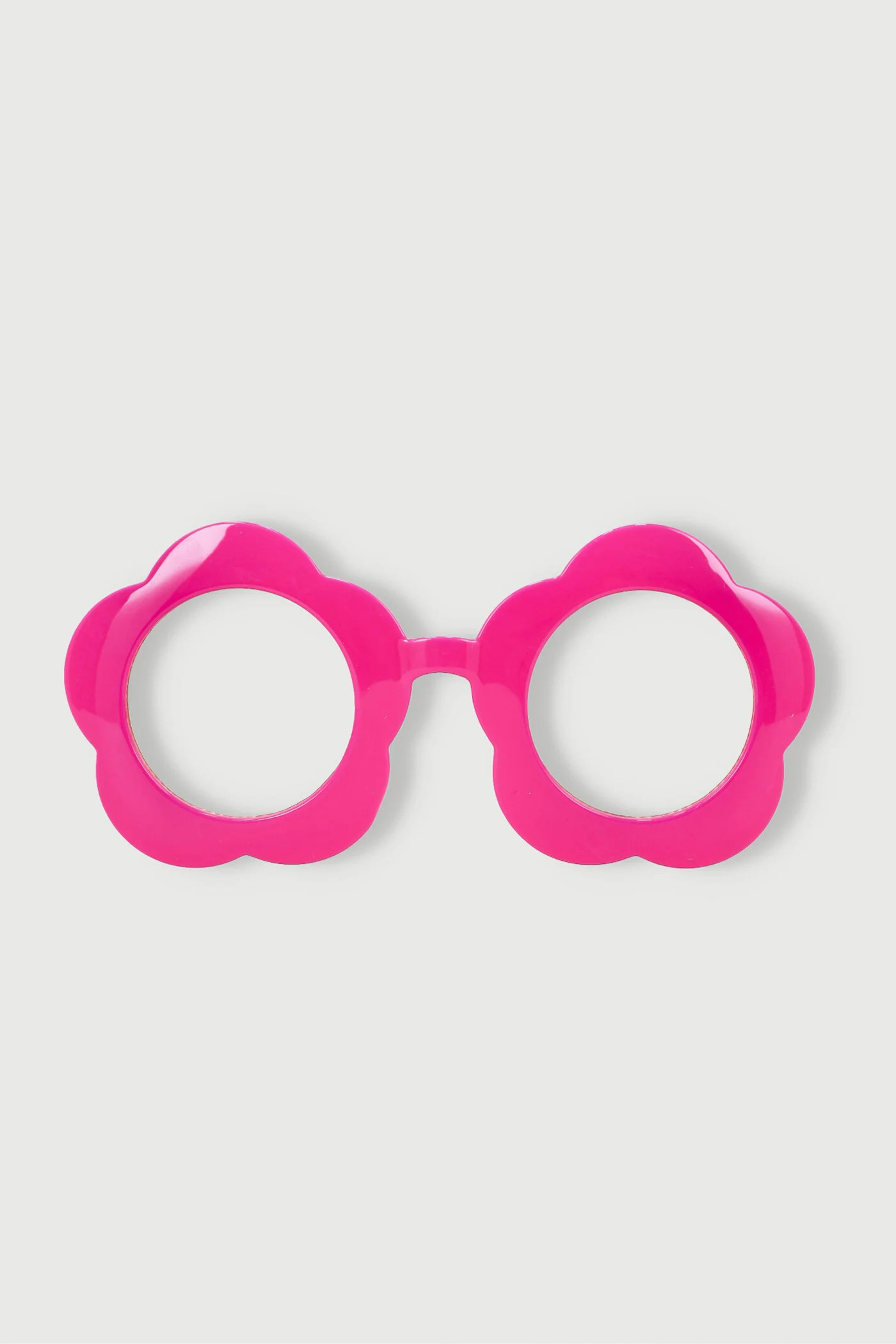 Girls Floral Frame Sunnies - Bright Pink - Image 2
