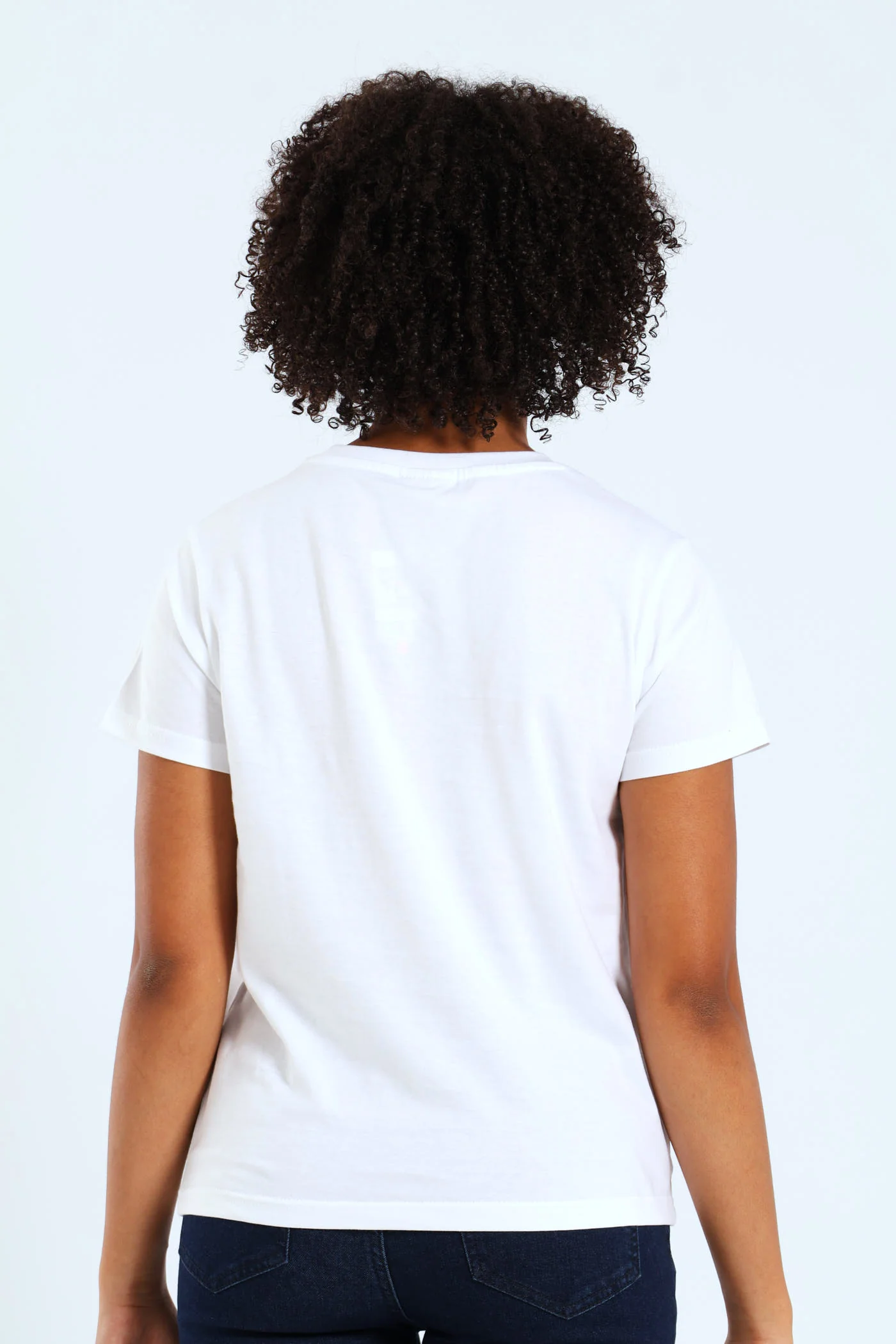 Girls Gemma Tee - White - Image 4