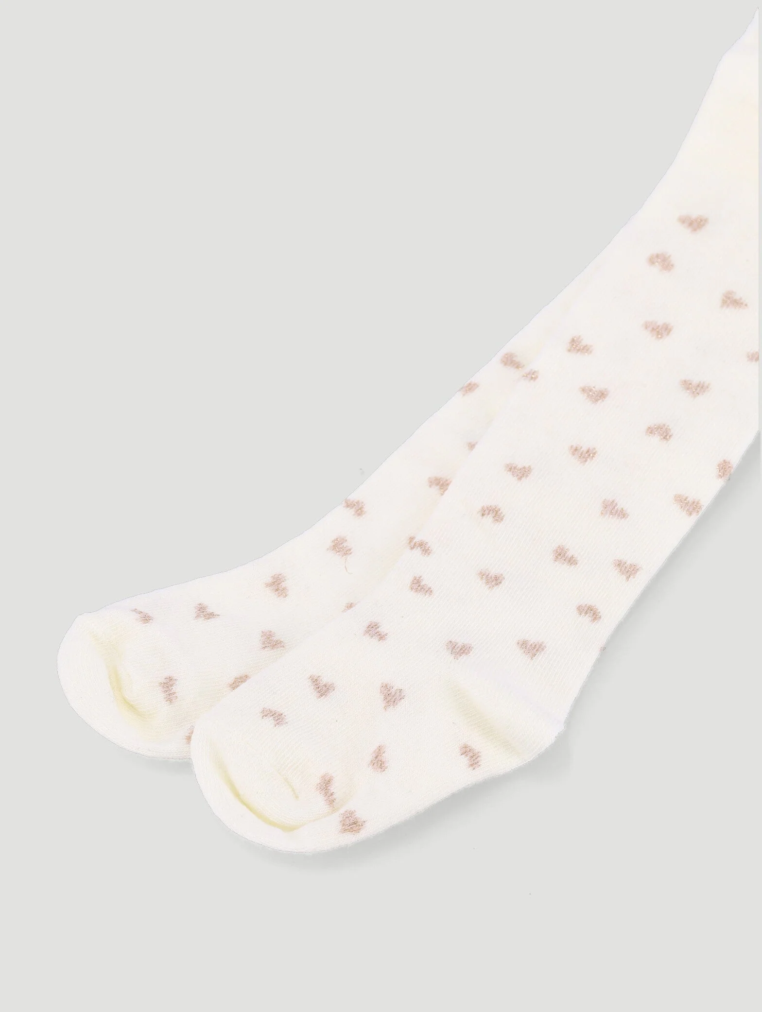 Keedo Girls Glitter Heart Stockings - Image 2