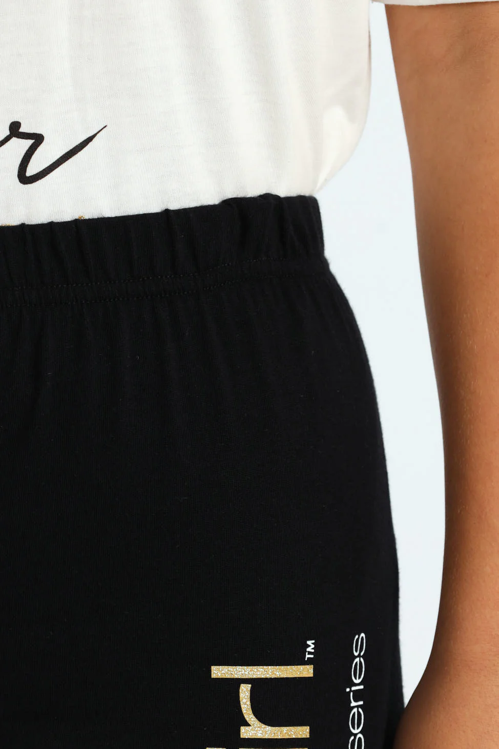 Girls Gossip Girl Leggings - Black - Image 5