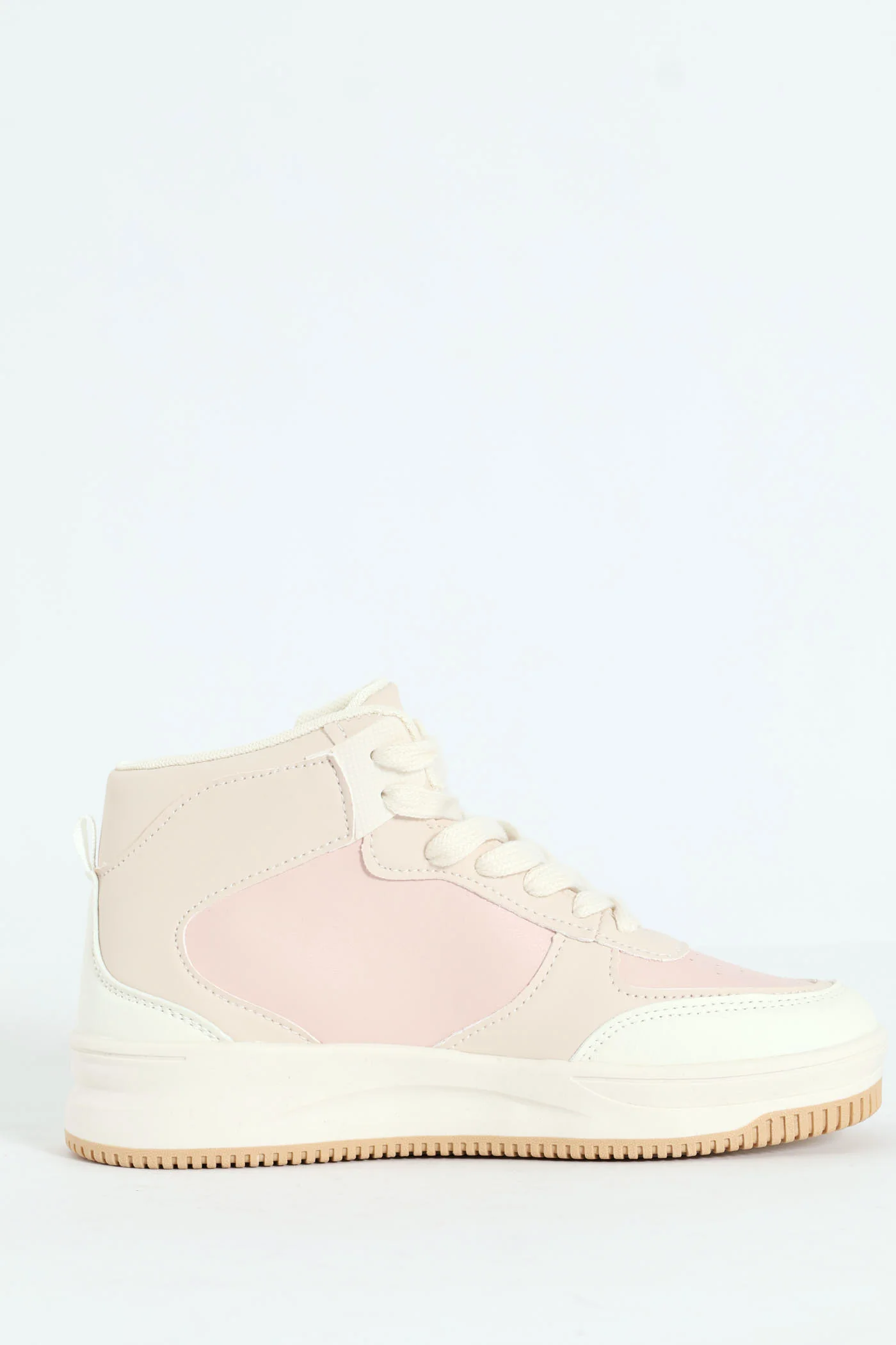 Girls Graffiti Hitop Sneaker - Blush - Image 3