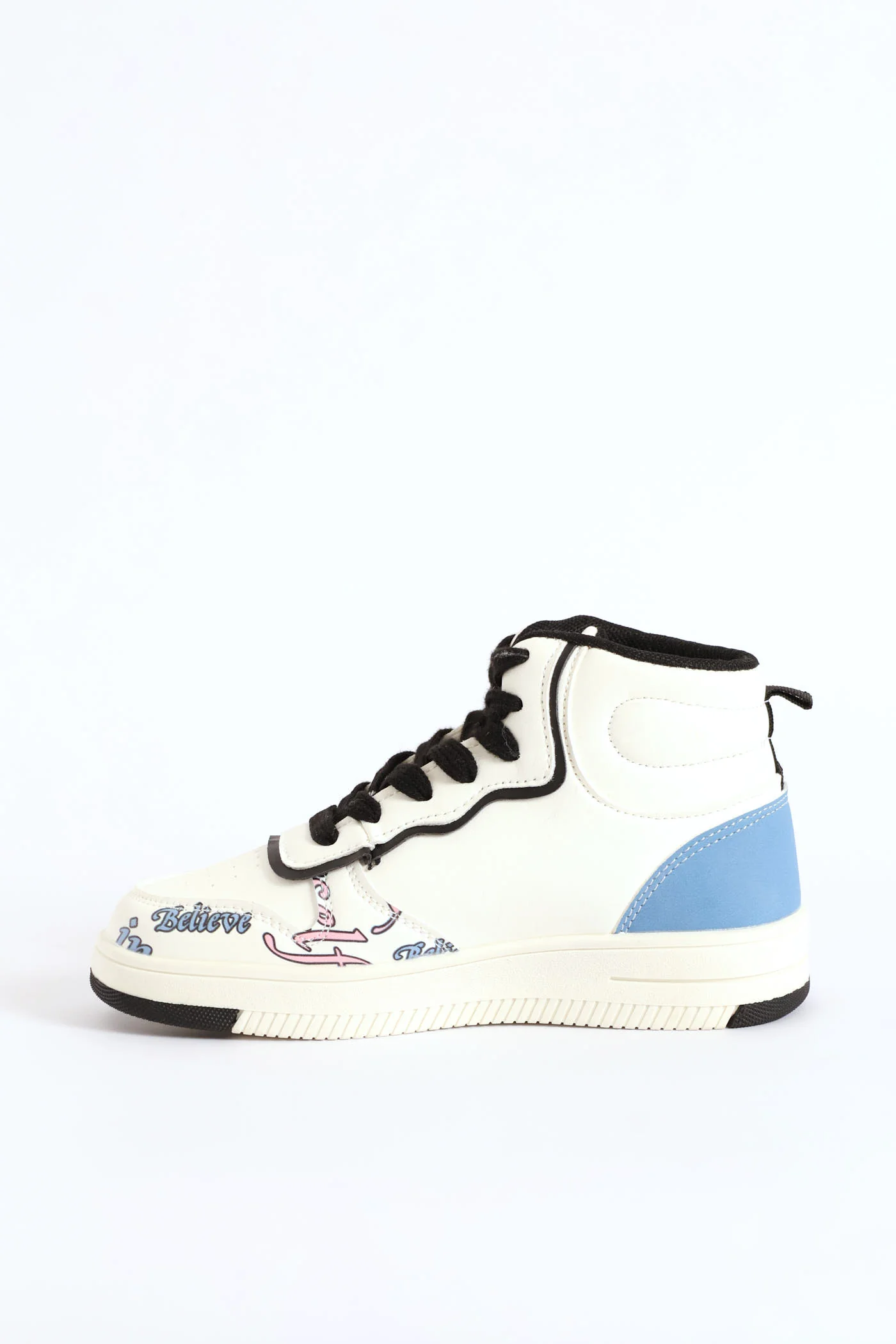 Girls Graffiti Hitop Sneaker - Multi - Image 4