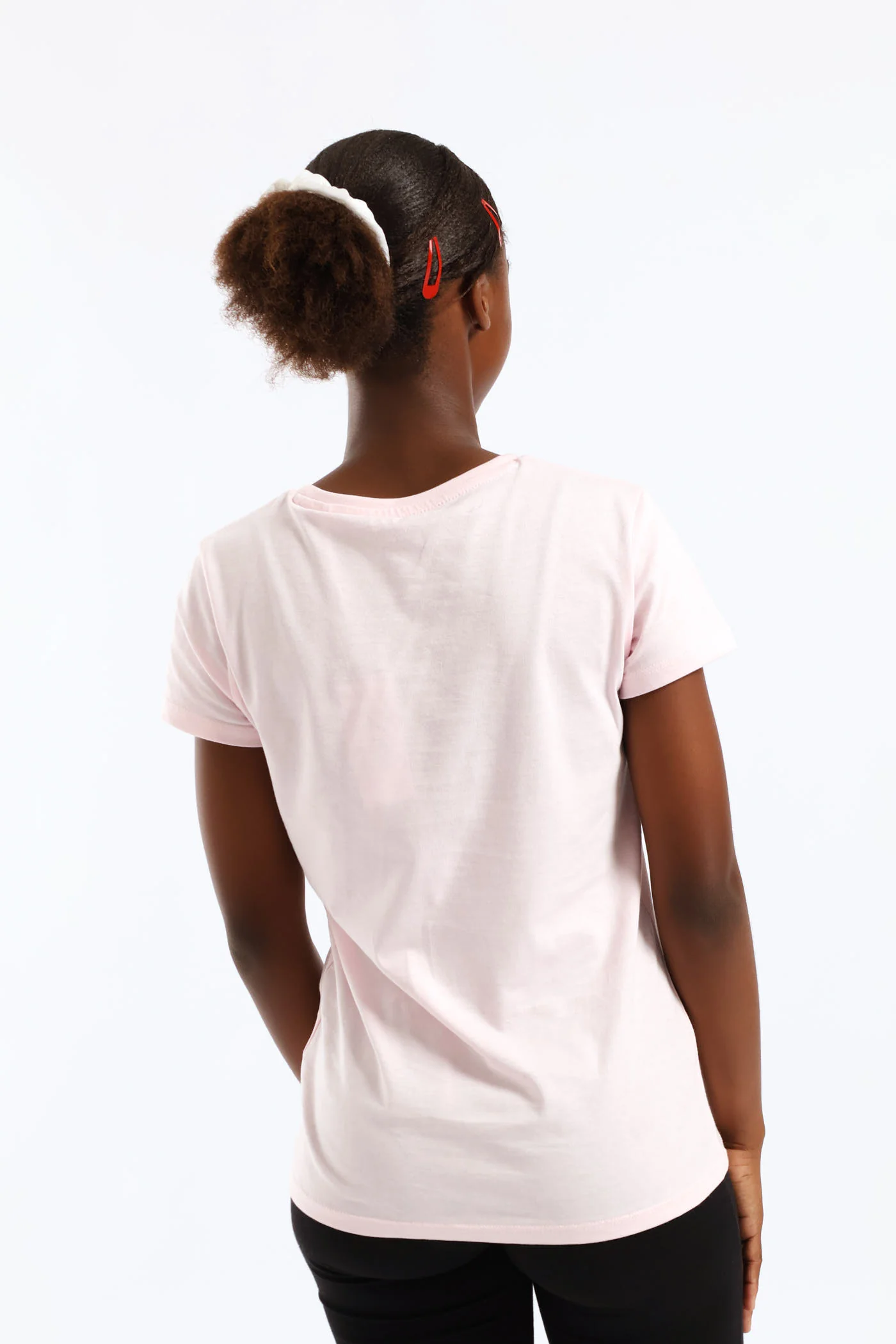Girls Guess Tee - Pink - Image 5