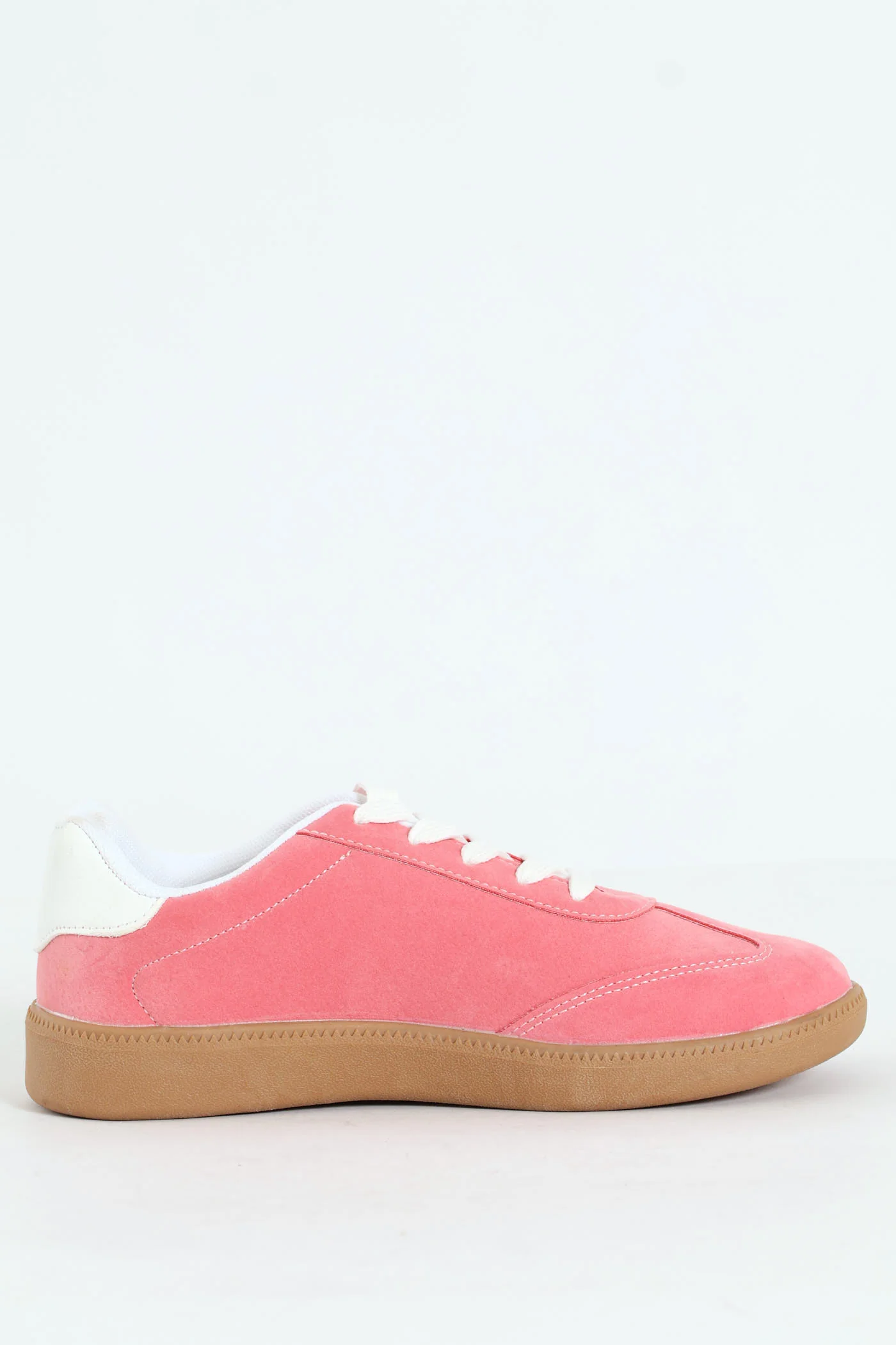 Girls Gum Sole Sneaker - Pink - Image 2