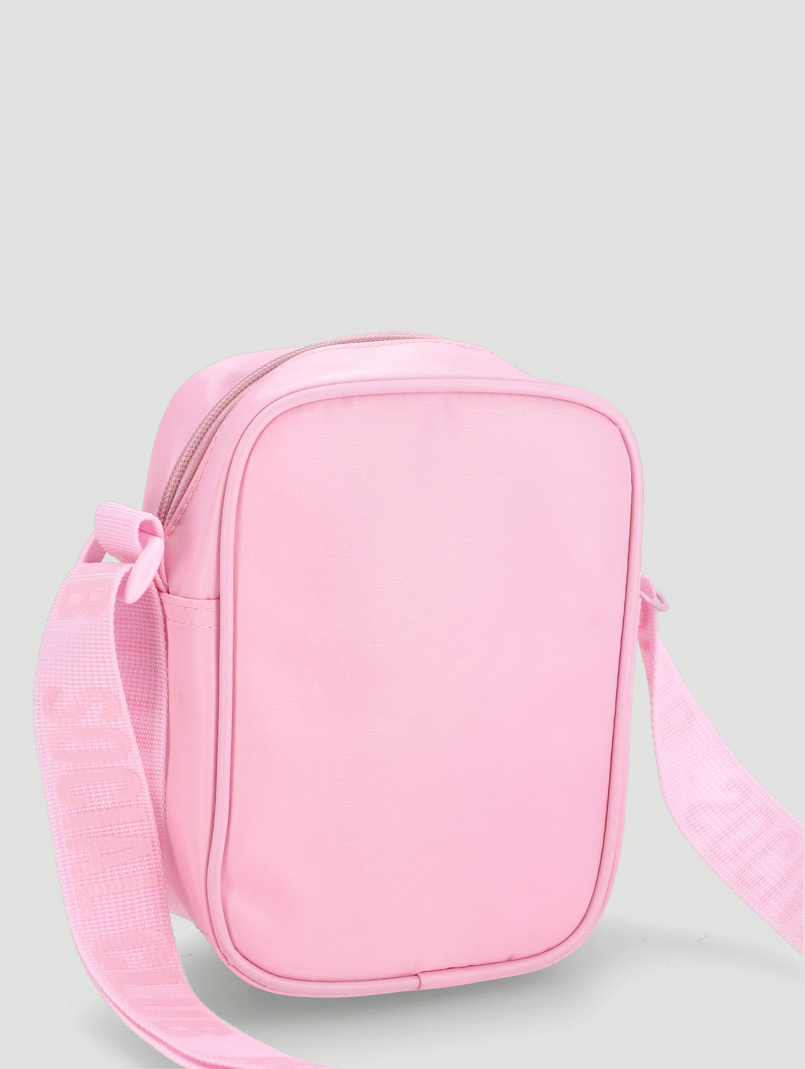 Girls Heart Nylon Sling Bag - Pink - Image 2