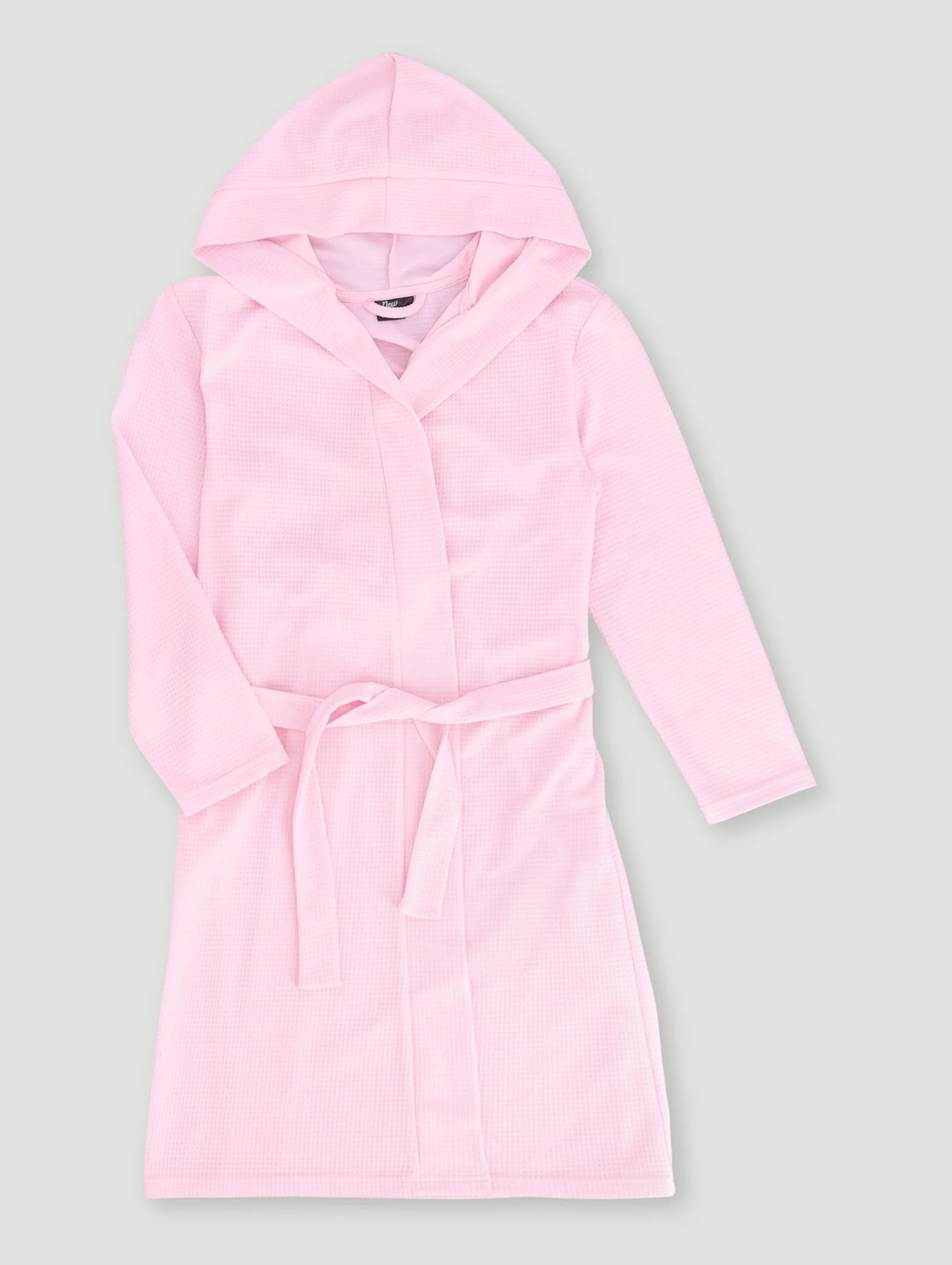 Girls Waffle Gown - Pink - Image 6
