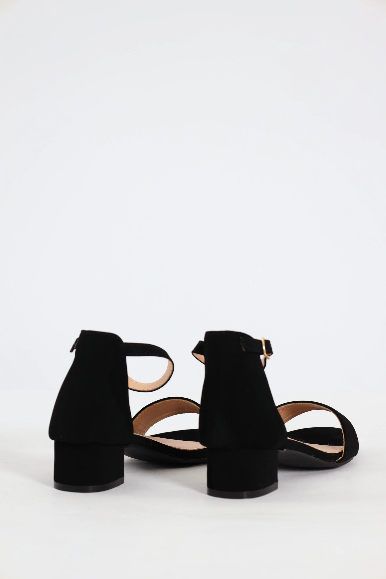 Girls Heeled Sandal - Black - Image 2