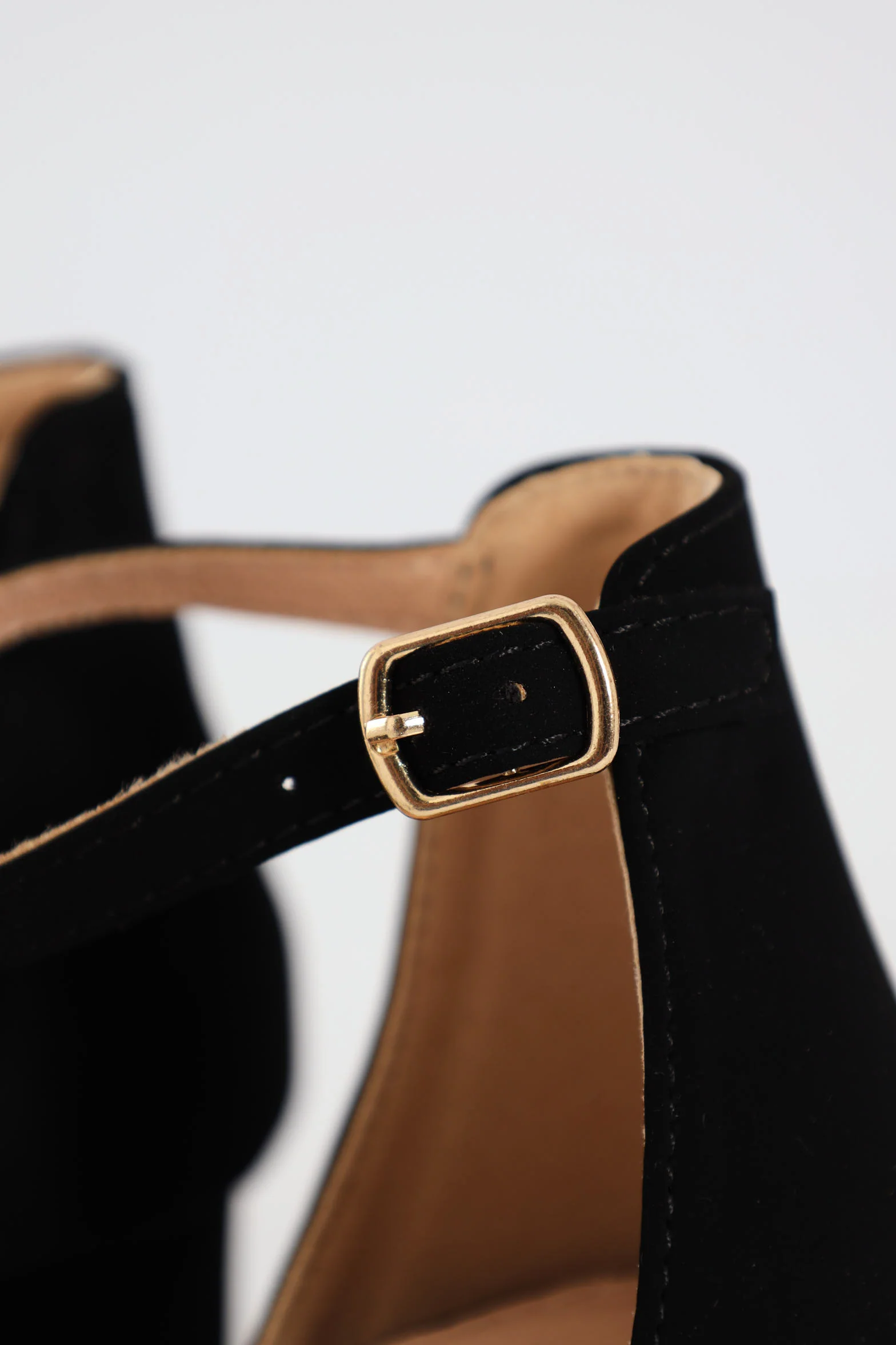 Girls Heeled Sandal - Black - Image 6