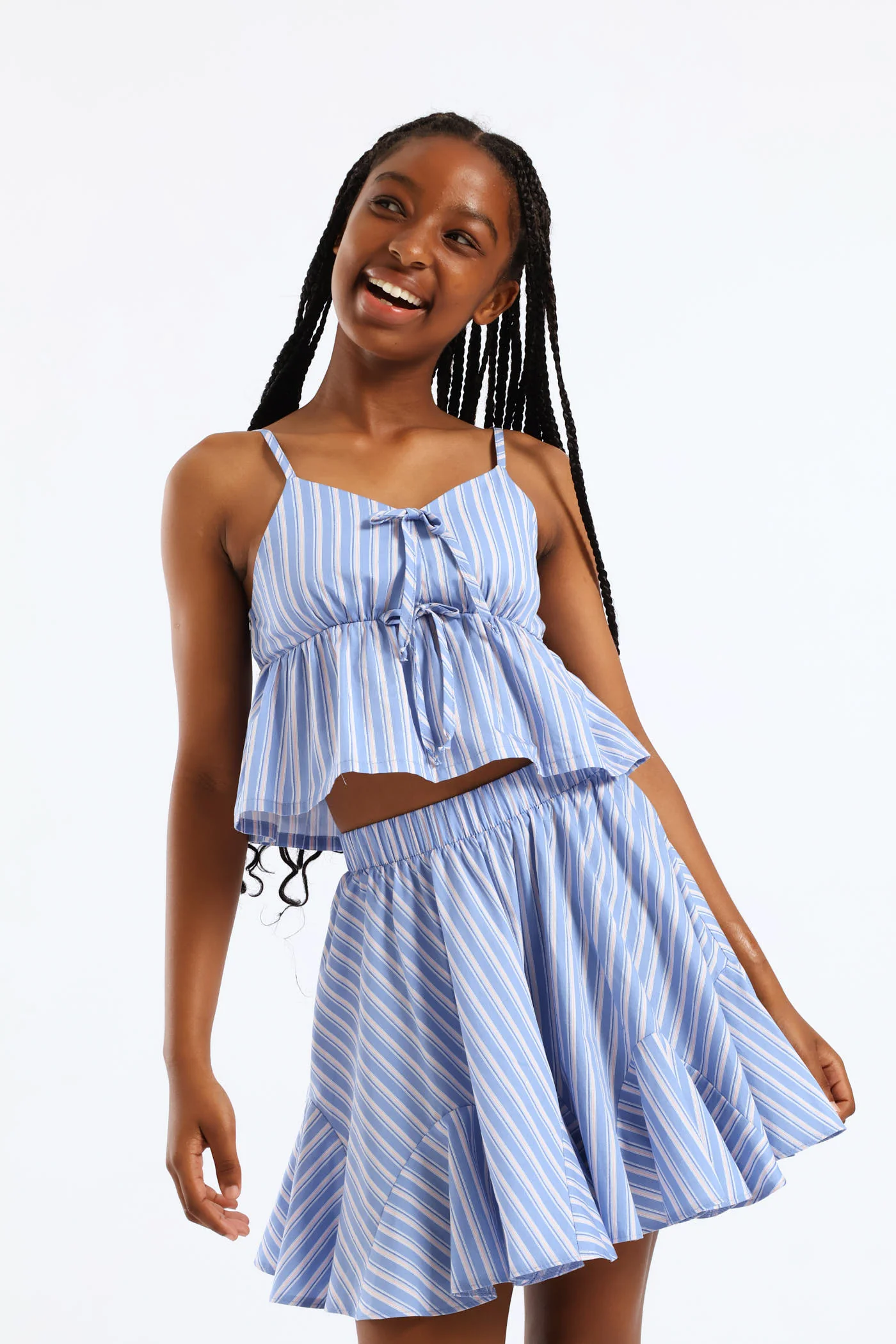 Girls Inset Godot Skirt - Multi - Image 5