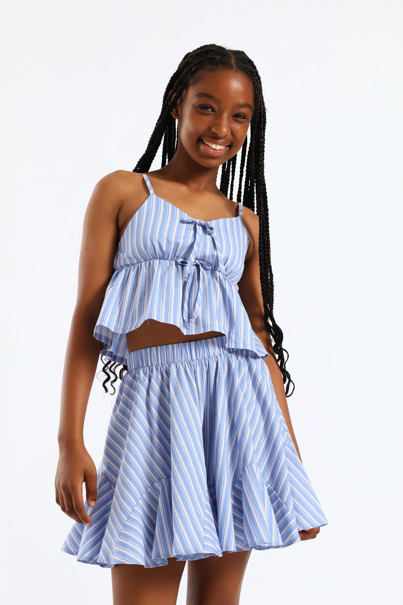 Girls Inset Godot Skirt - Multi - Image 7