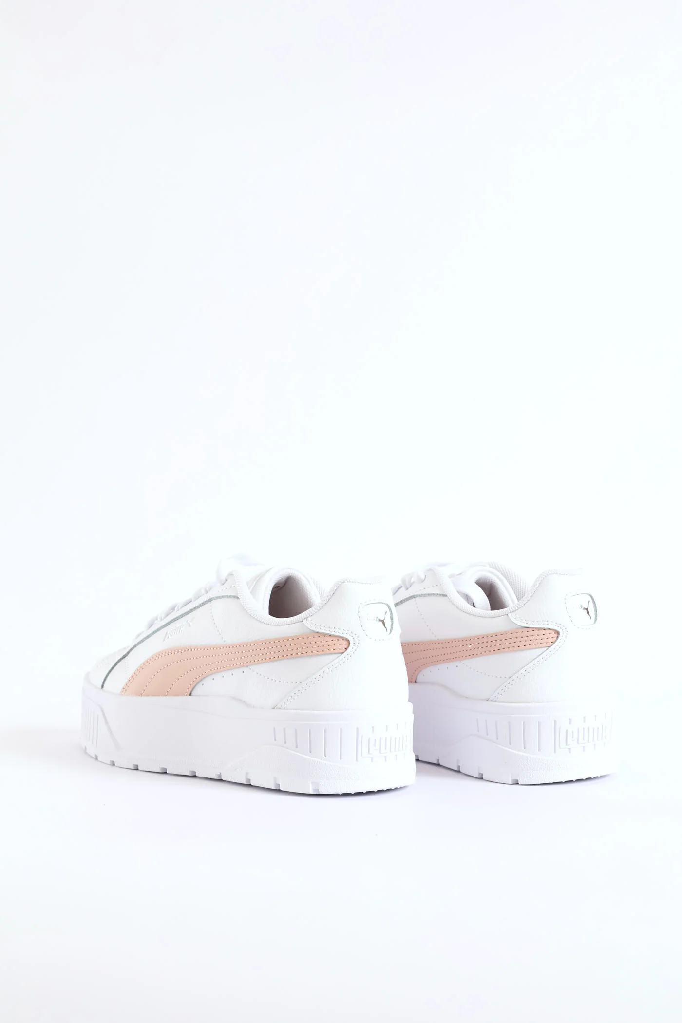 Girls Karmen II Jr Sneaker - White/Pink - Image 5