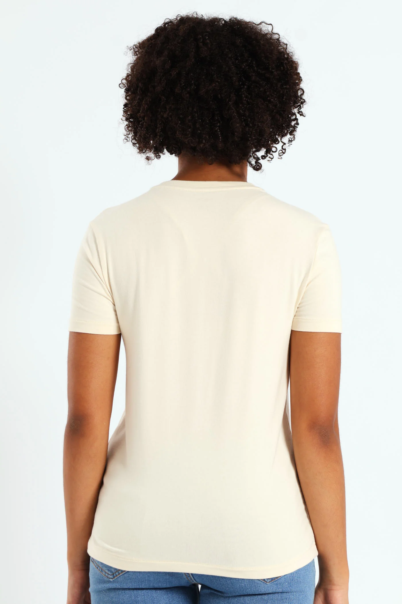 Girls Kelly Tee - Sand - Image 3