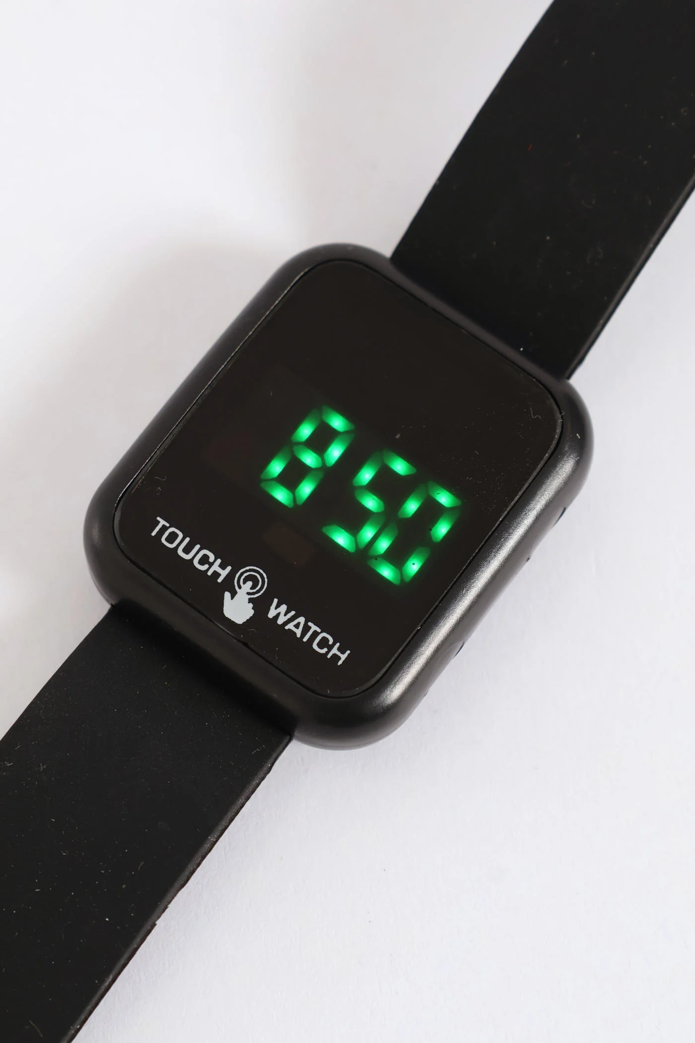 Girls Led Watch - Black - Image 2