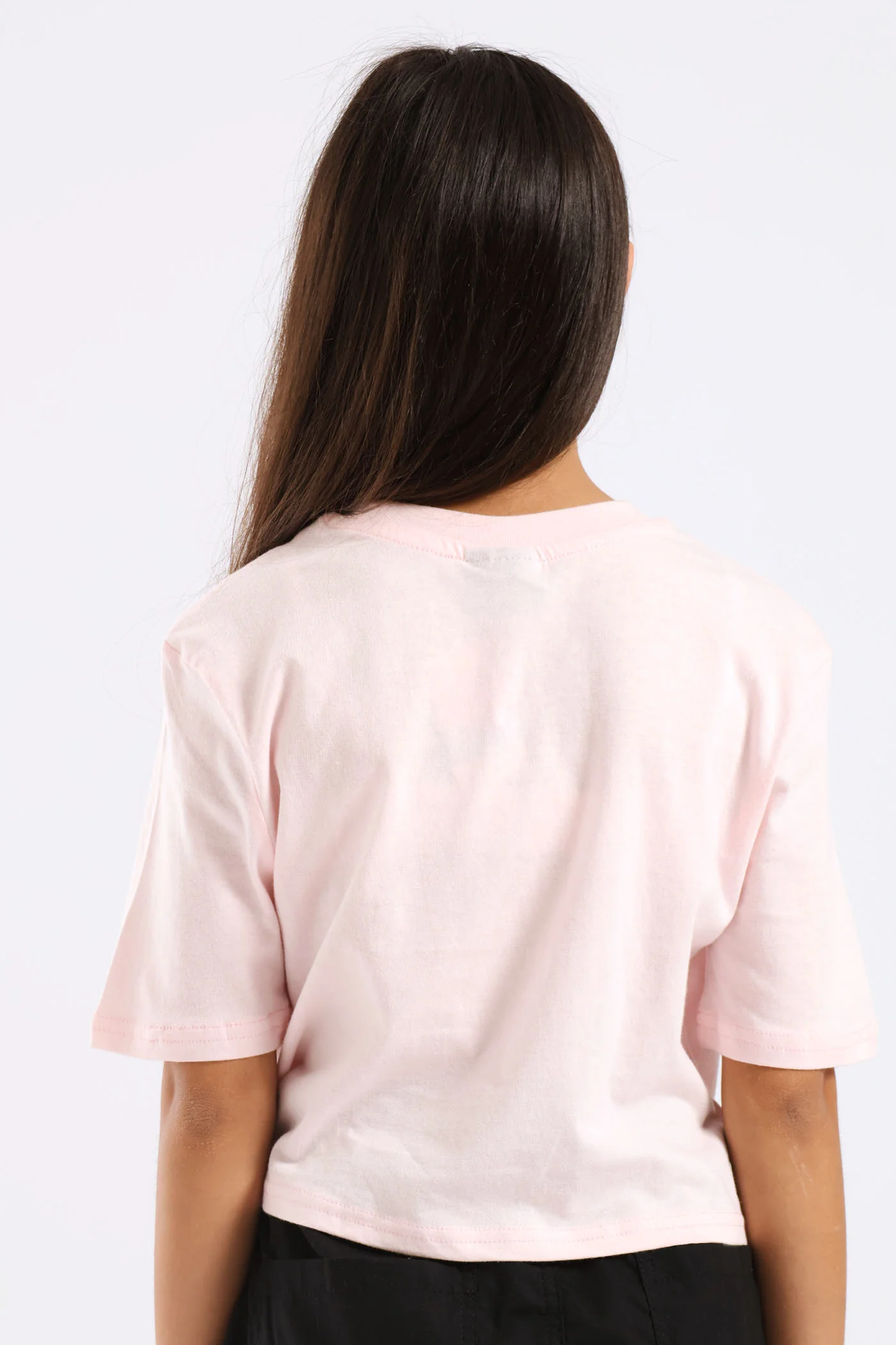 Girls Lemon Amalfi Coast Tee - Light Pink - Image 3