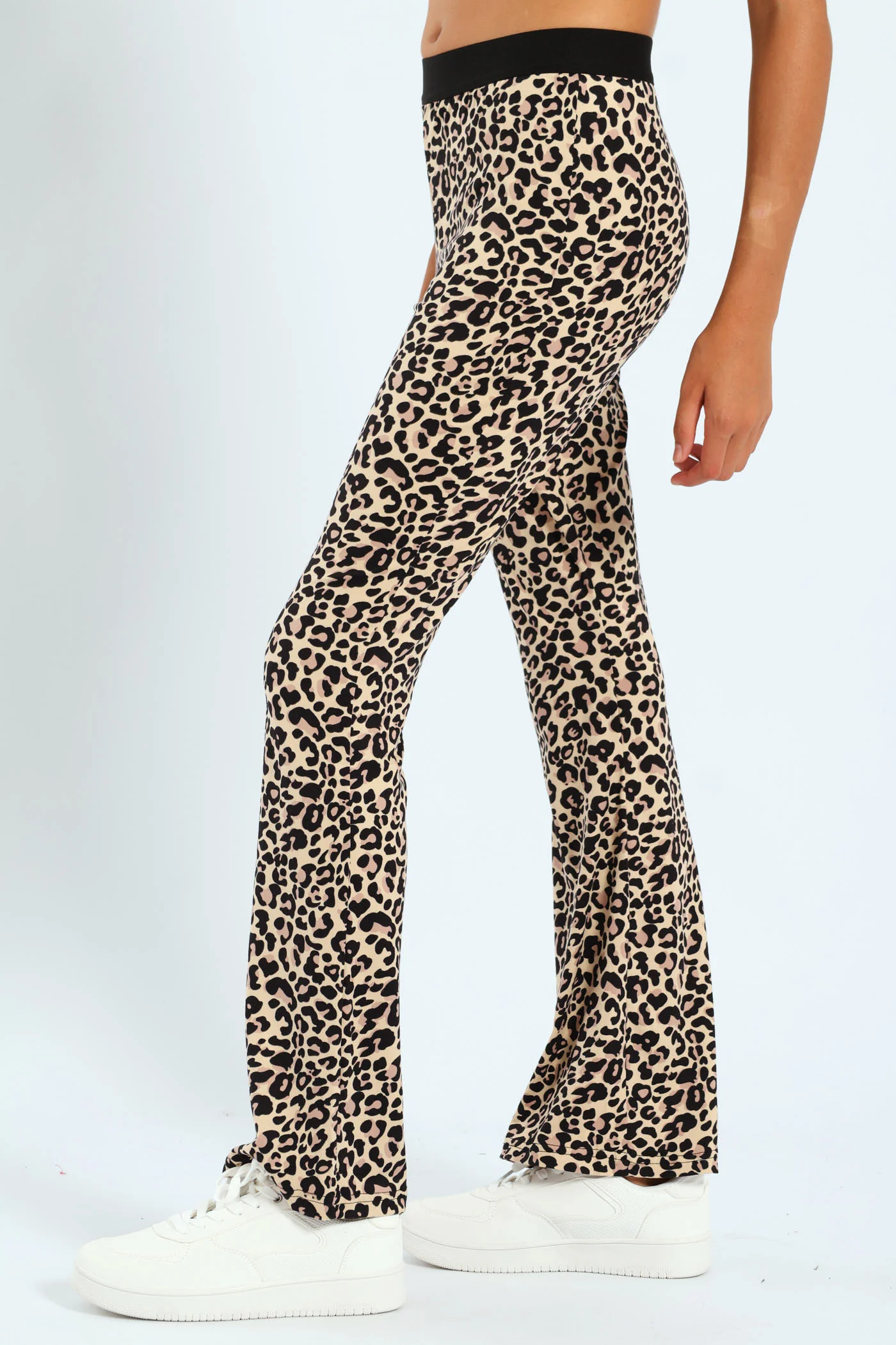 Girls Leopard Print Pants - Image 2
