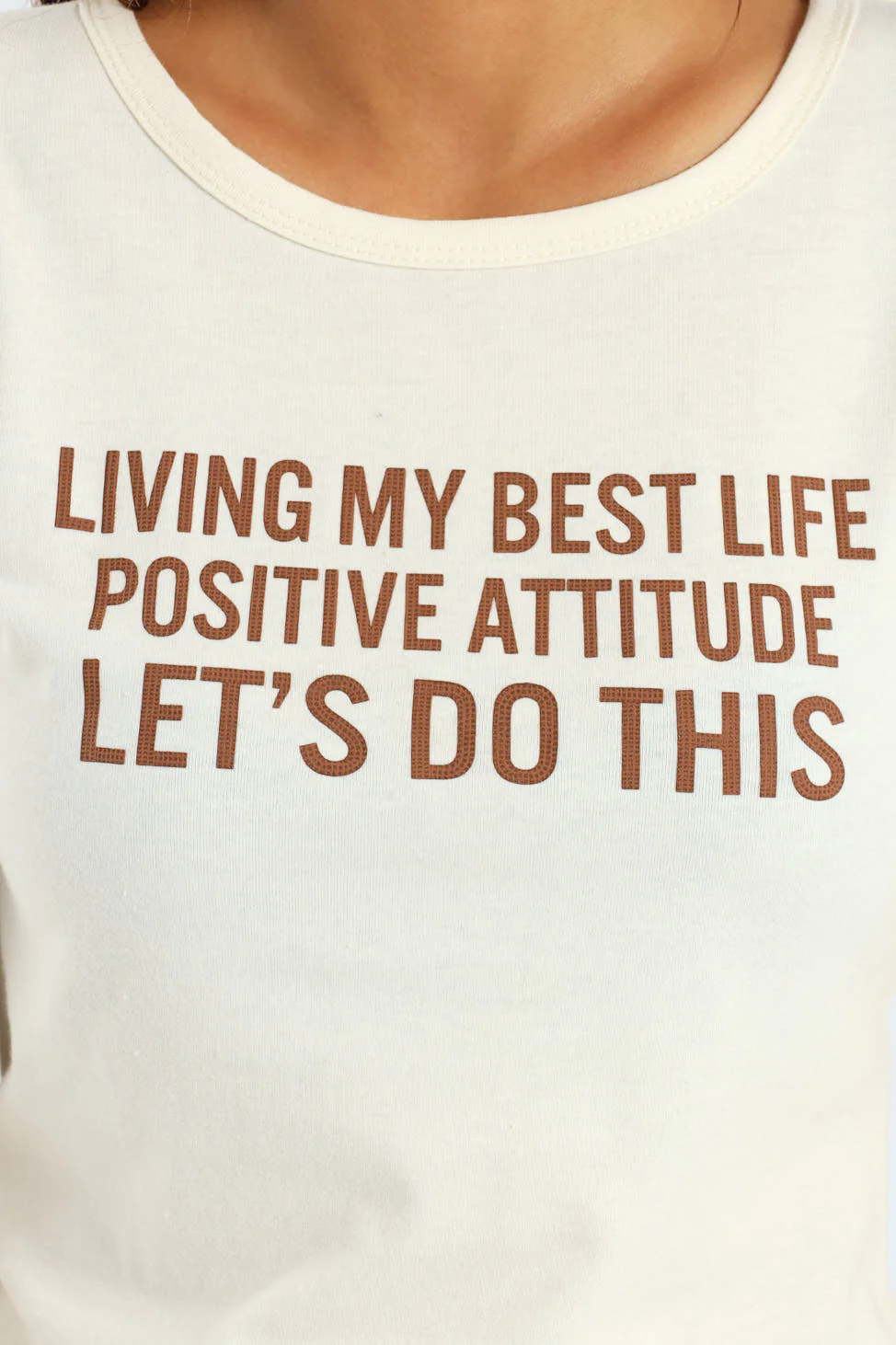 Girls Long Sleeve Regular Tee - White - Image 2
