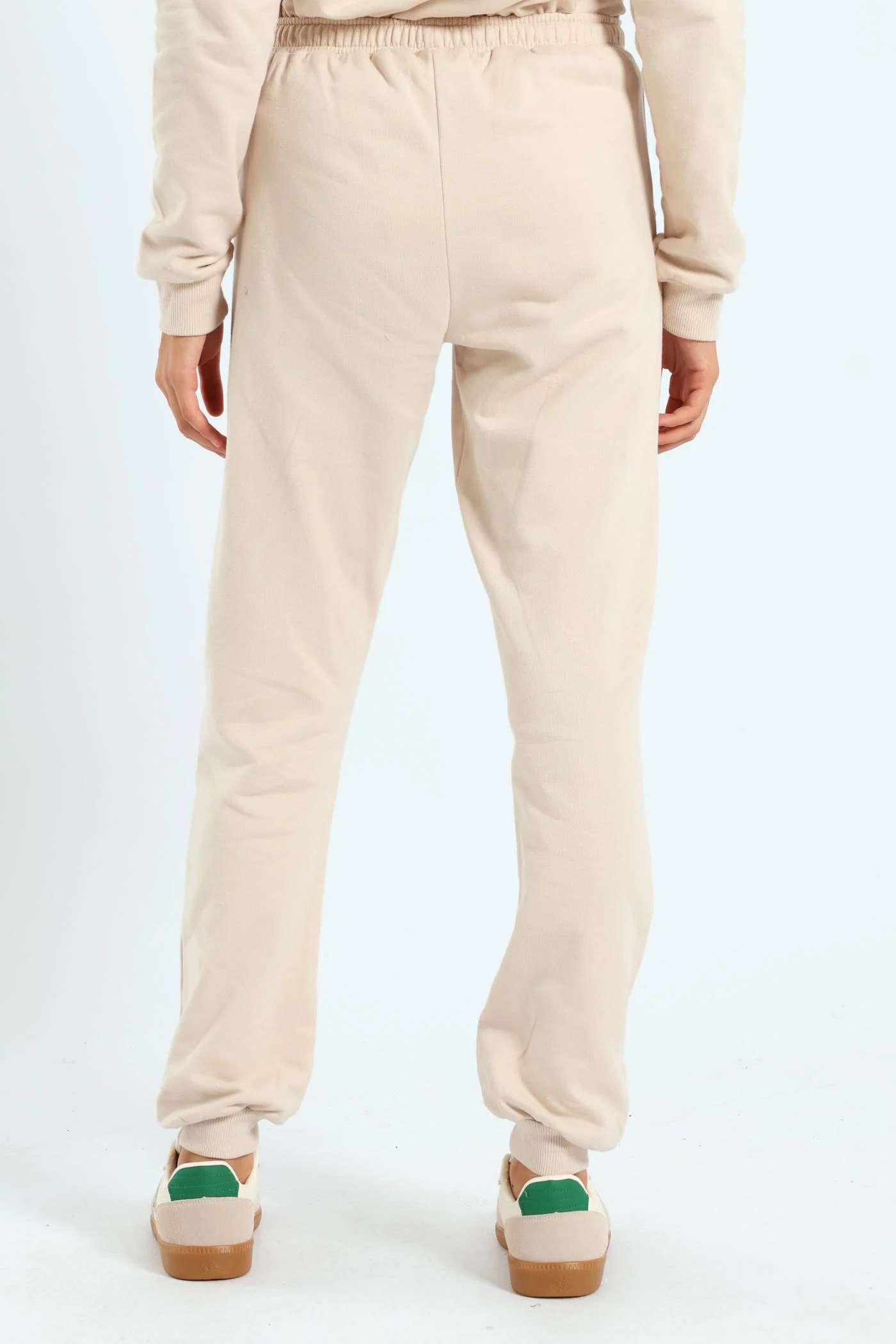 Girls Malibu Fleece Jogger - Stone - Image 4