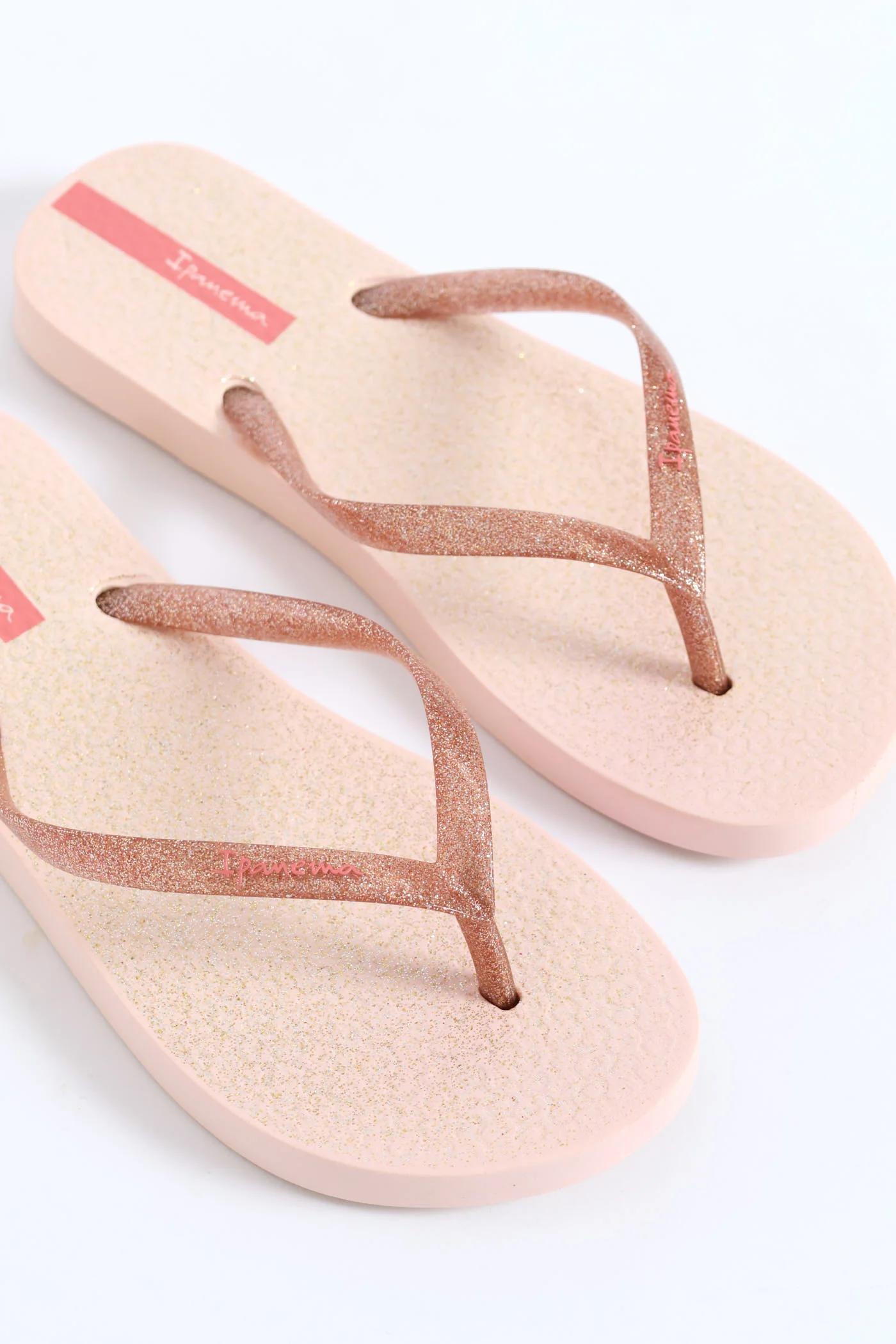 Girls Metallic Flip Flop - Rose Gold - Image 3