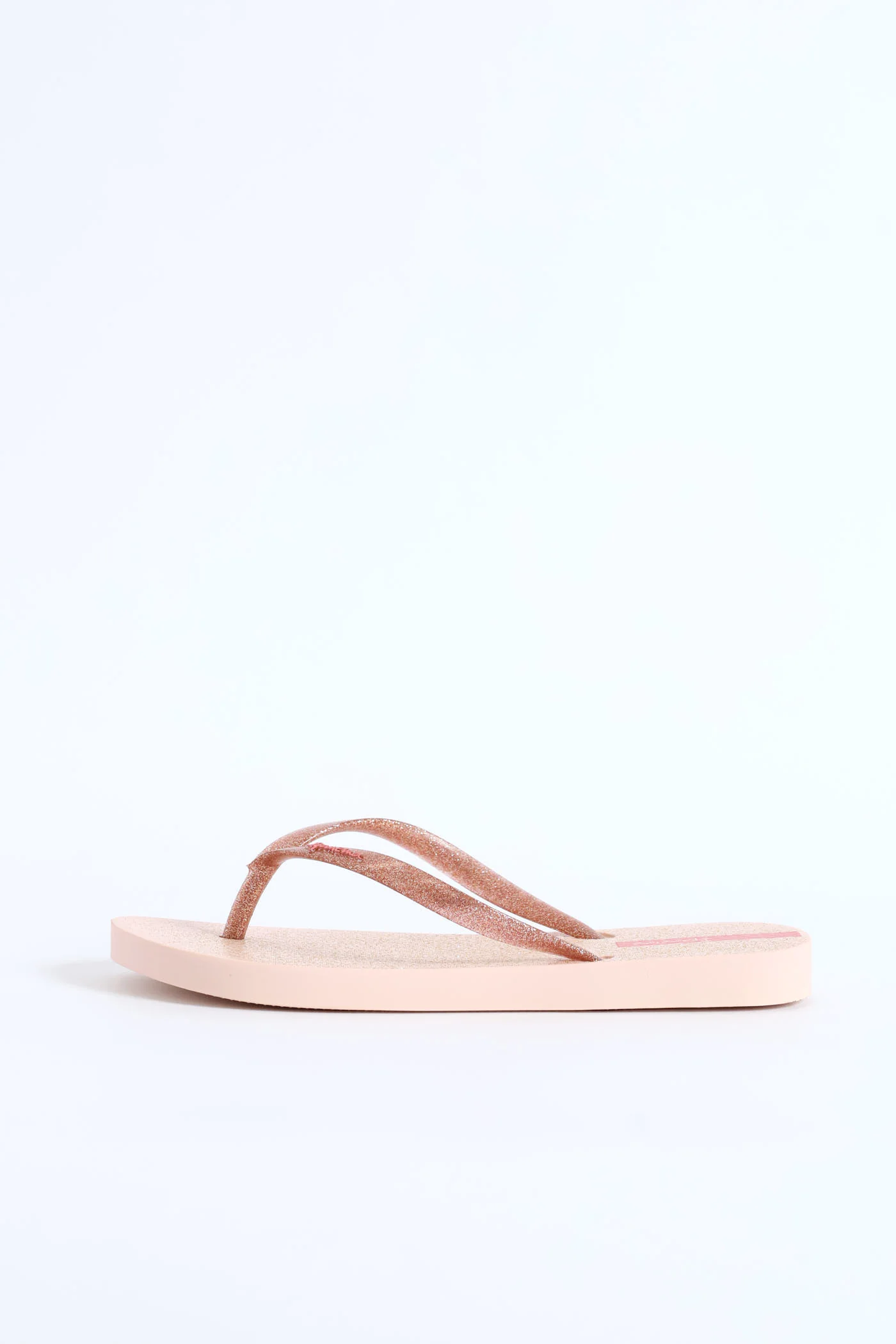 Girls Metallic Flip Flop - Rose Gold - Image 4