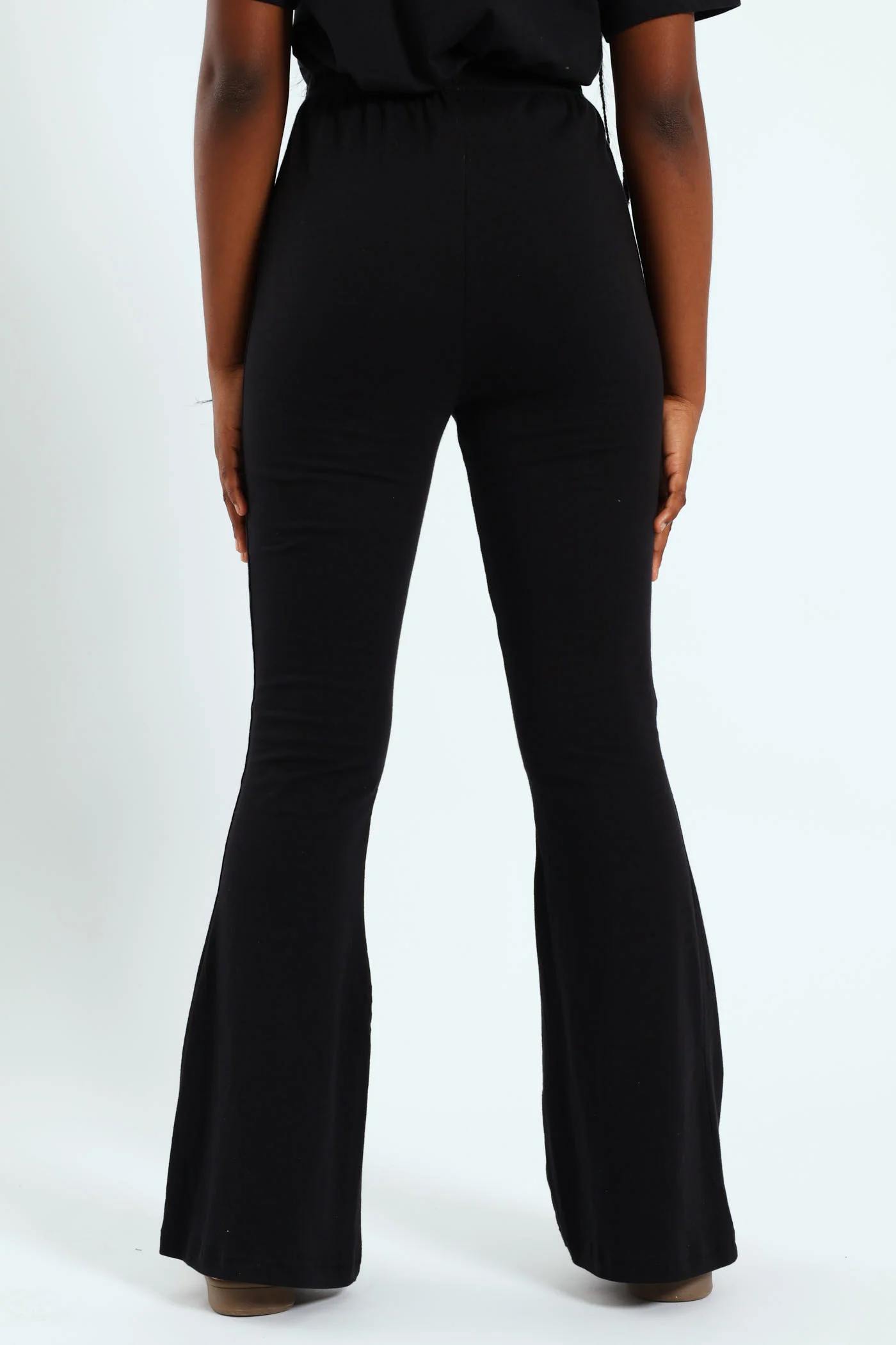 Girls Mickey Wide Leg Pant - Black - Image 5