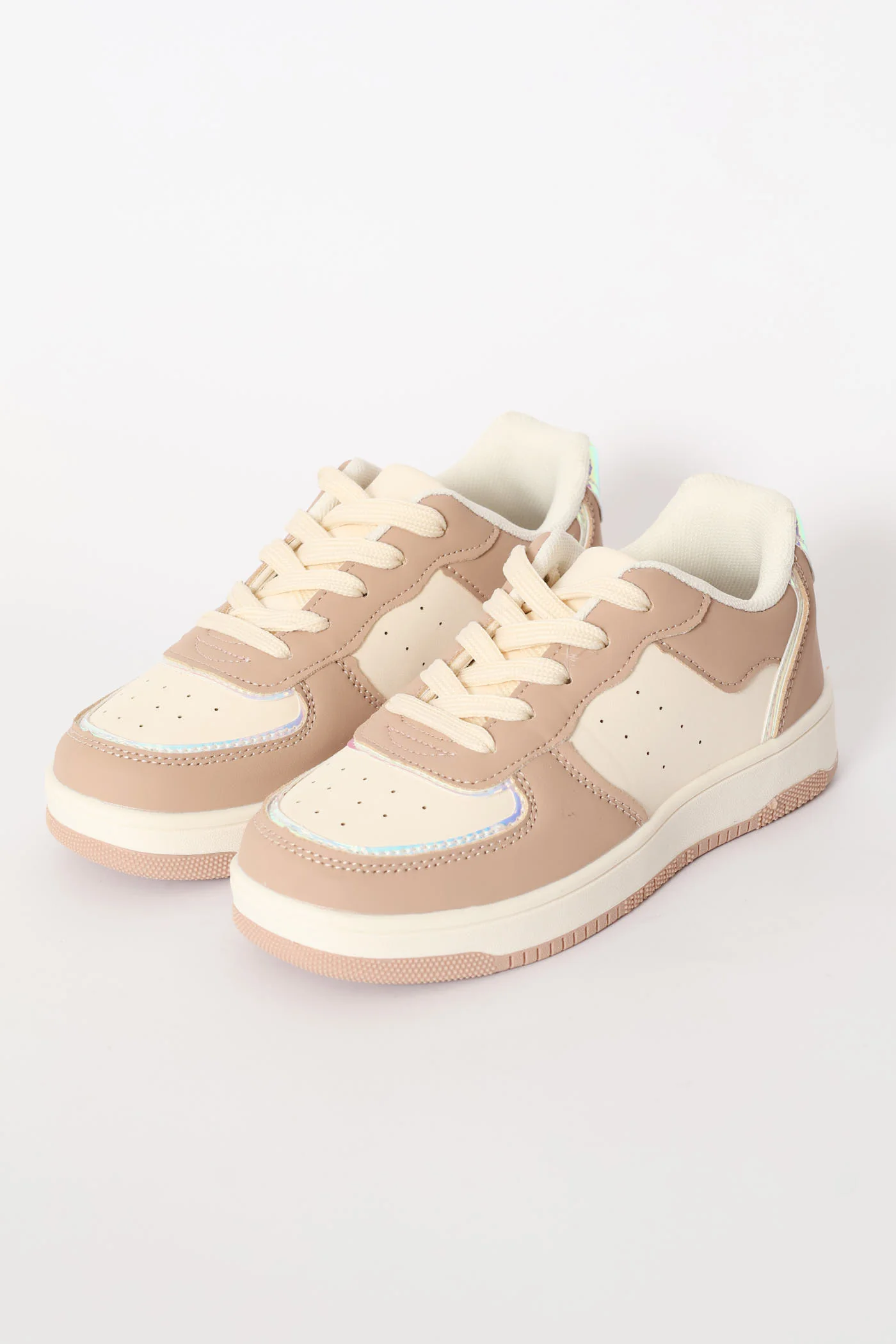 Girls Mink Court Sneaker - Mink - Image 3
