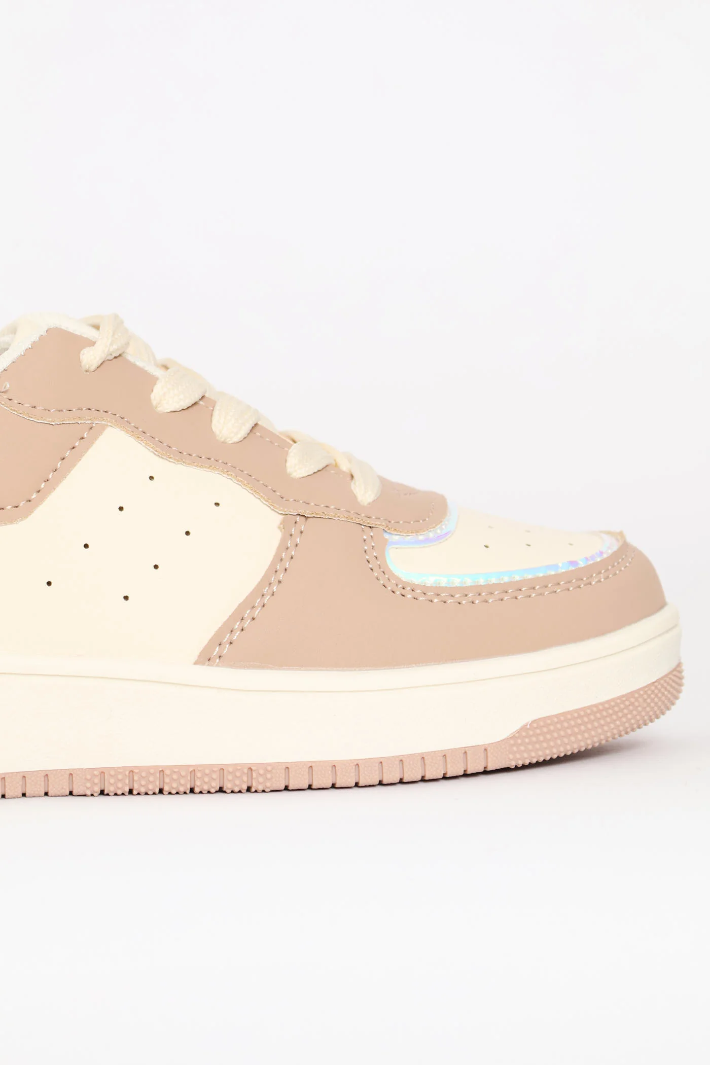 Girls Mink Court Sneaker - Mink - Image 4