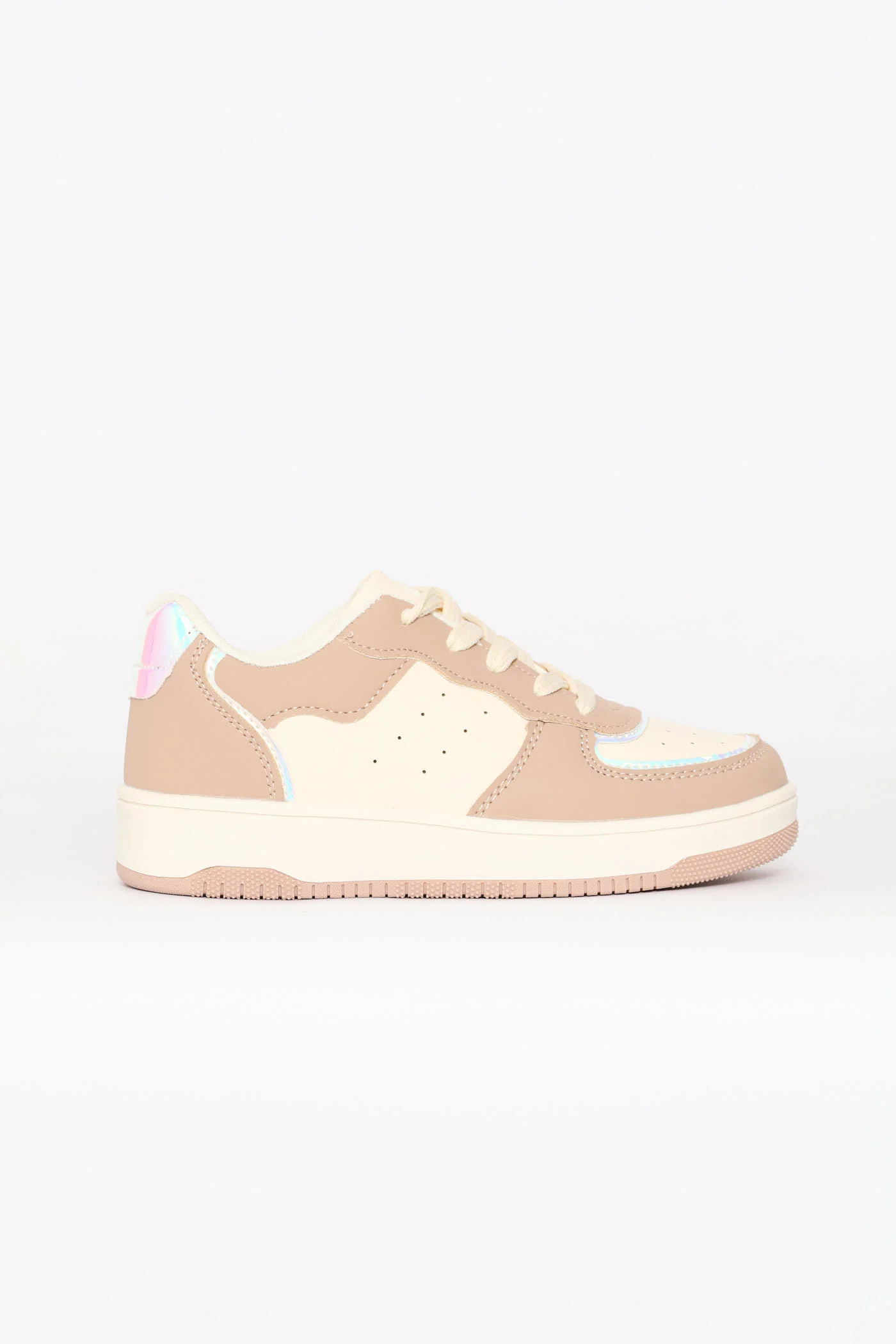 Girls Mink Court Sneaker - Mink - Image 5