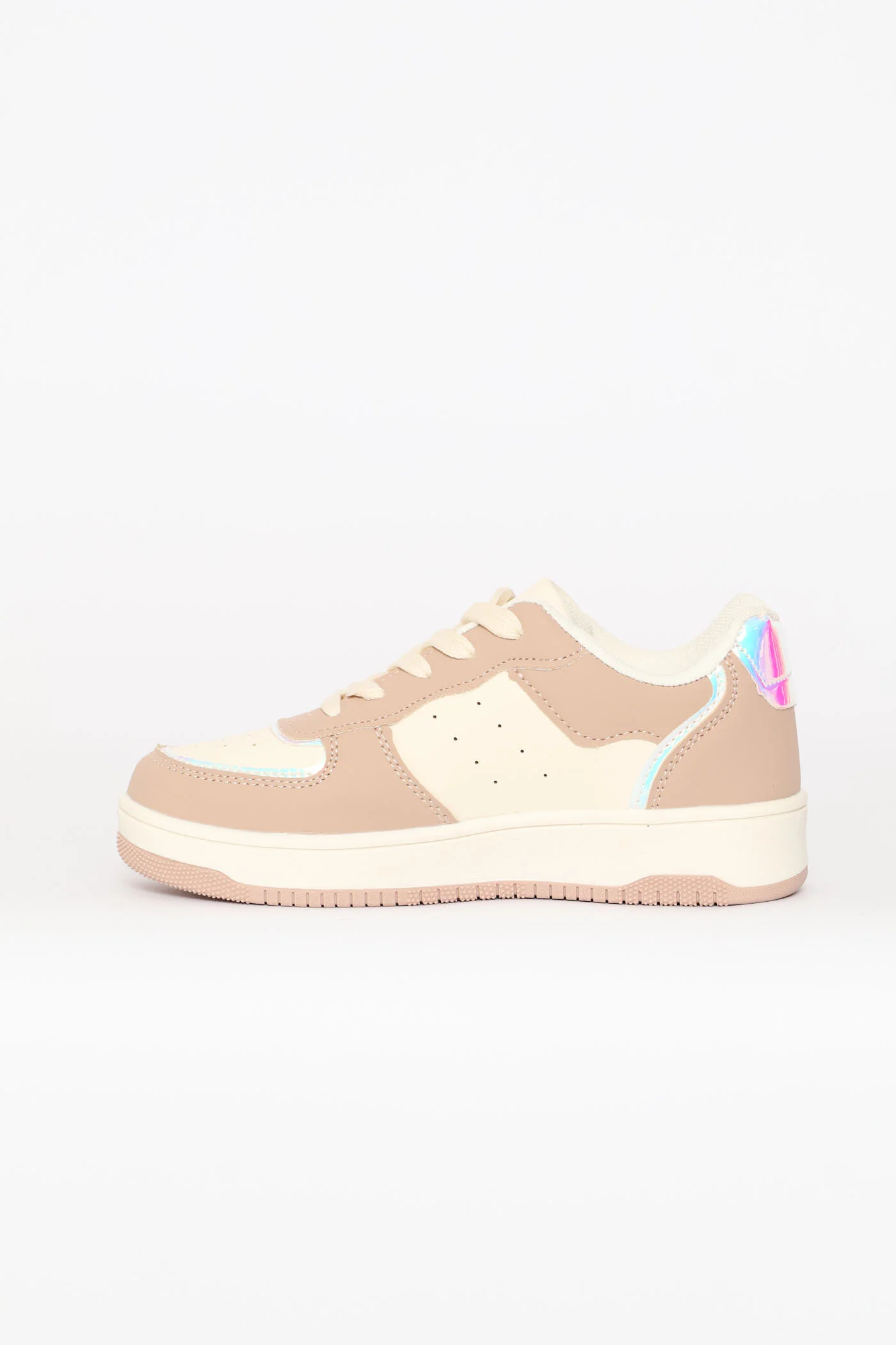 Girls Mink Court Sneaker - Mink - Image 6