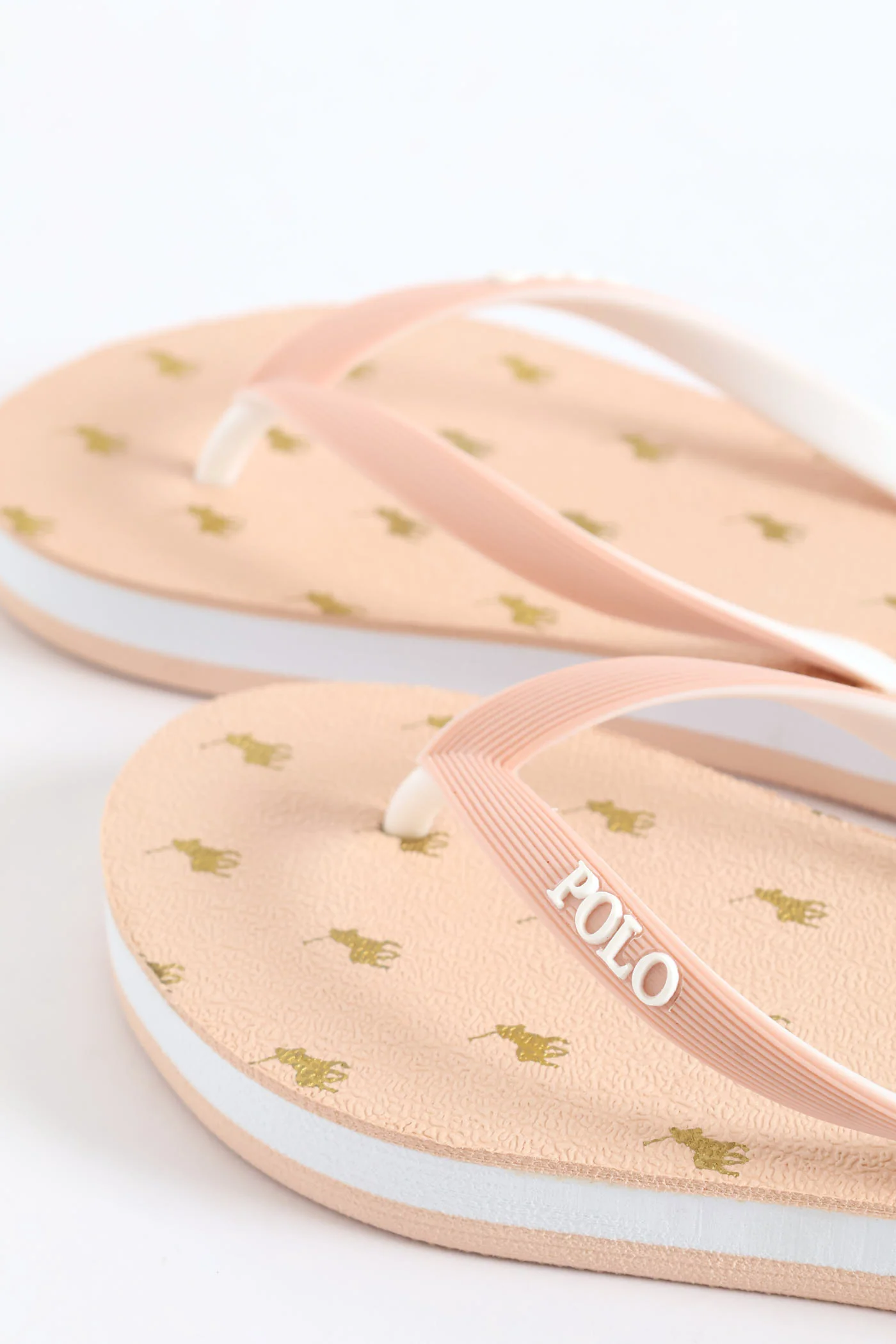 Girls Monogram Flip Flop - Pink - Image 2