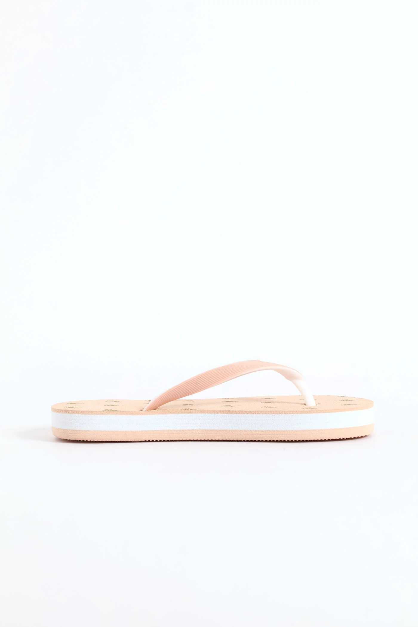 Girls Monogram Flip Flop - Pink - Image 4