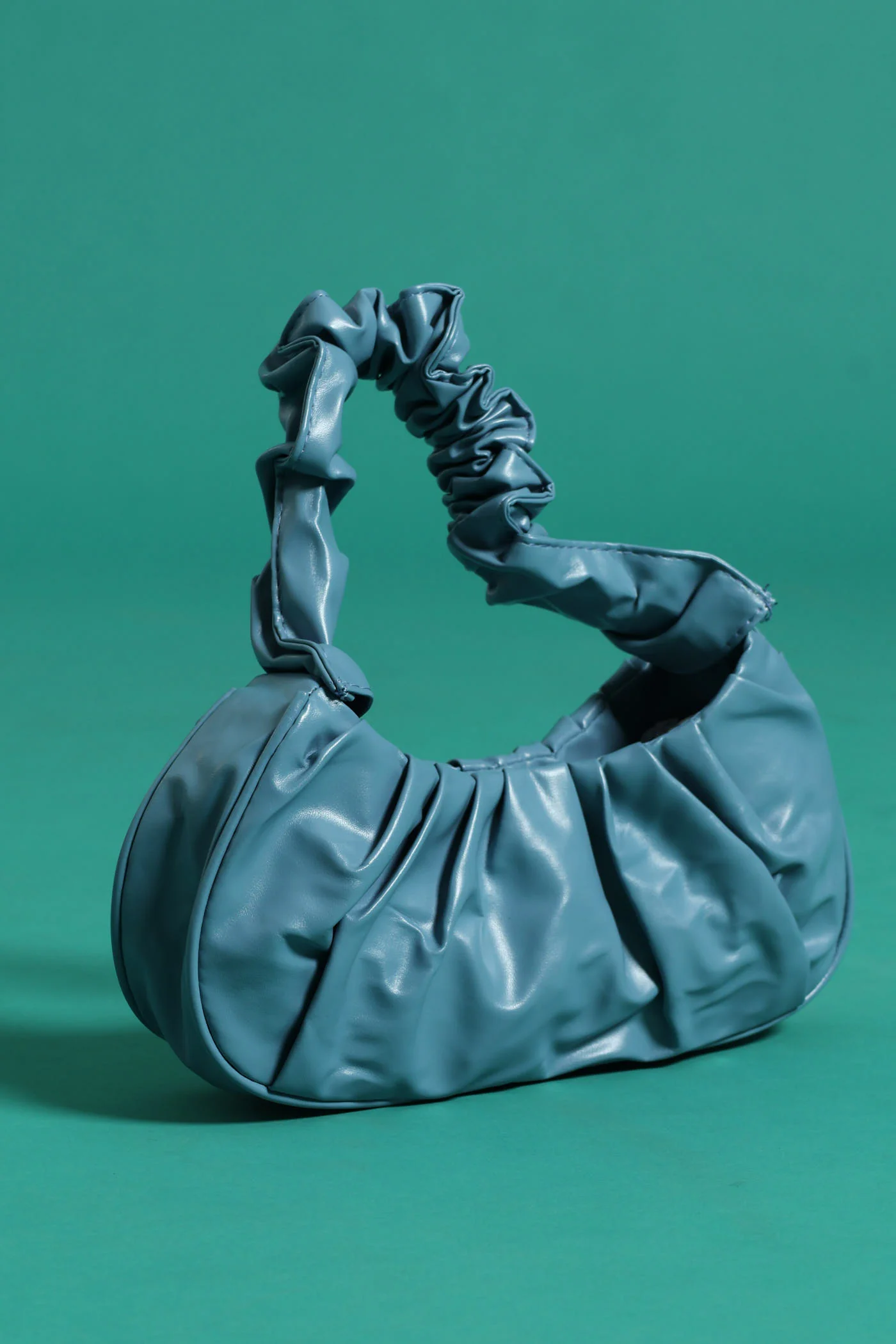 Girls Moon Shape Shoulder Bag - Blue - Image 3