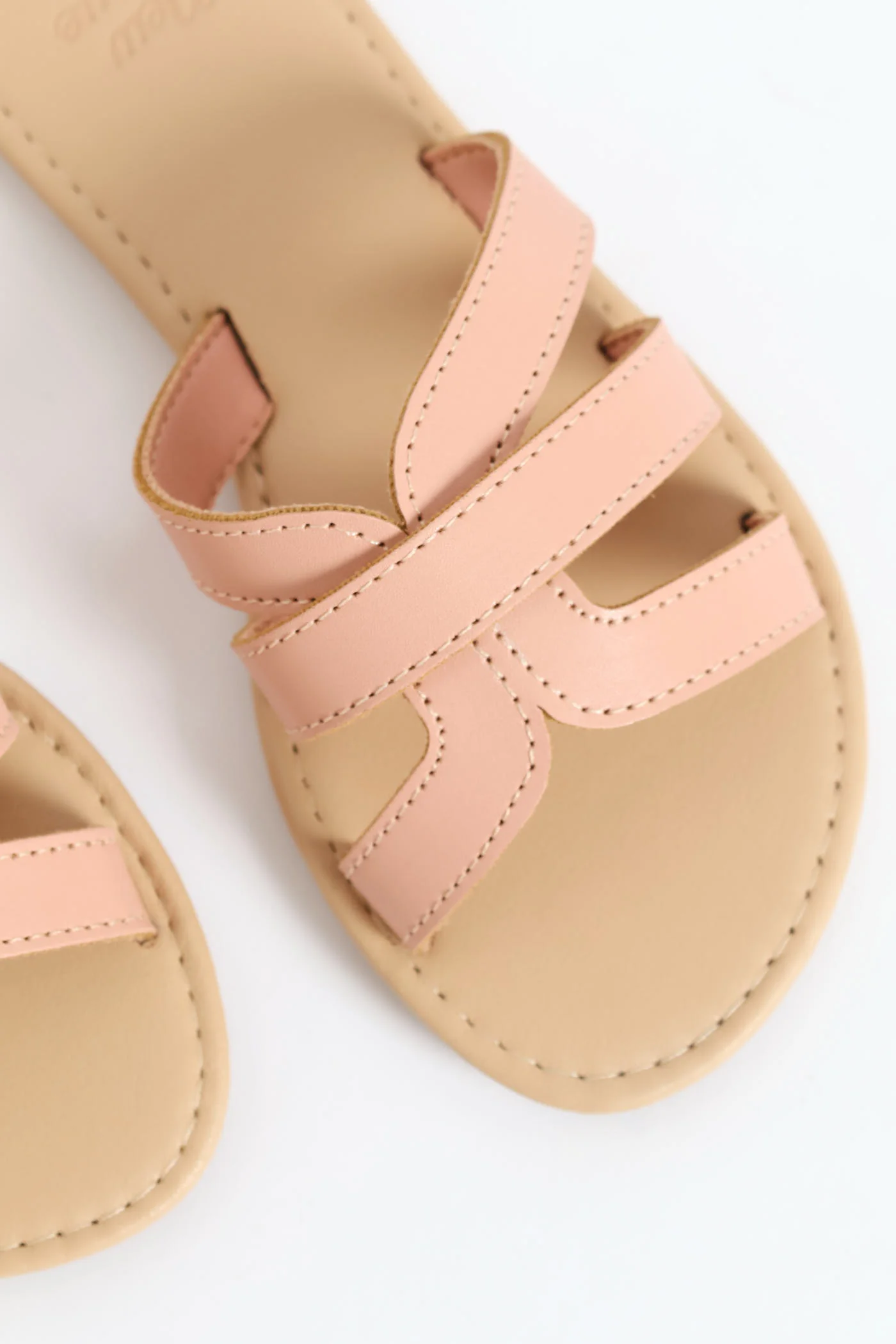 Girls Mule Sandal - Blush - Image 2