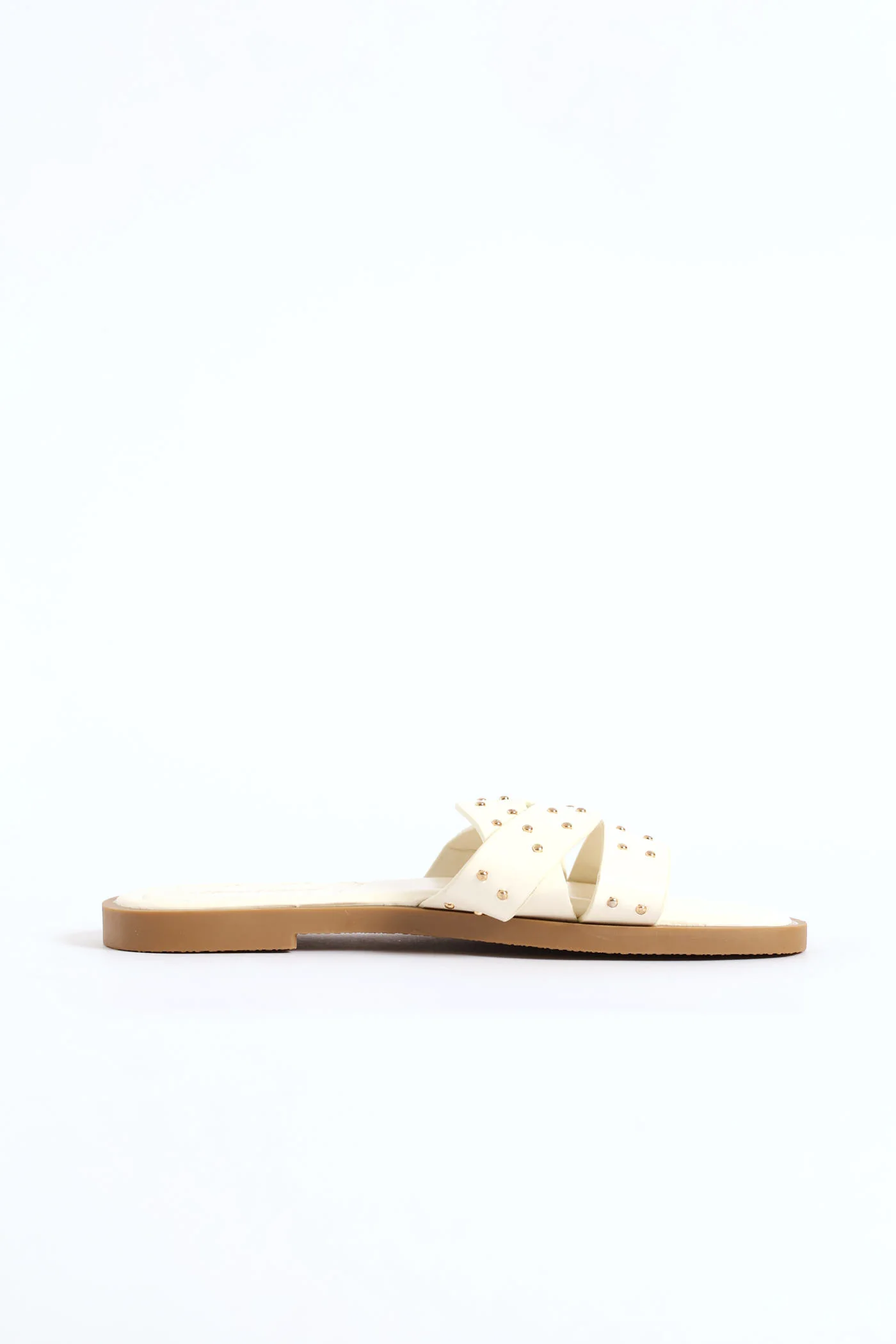 Girls Mule Sandal - Whisper White - Image 3