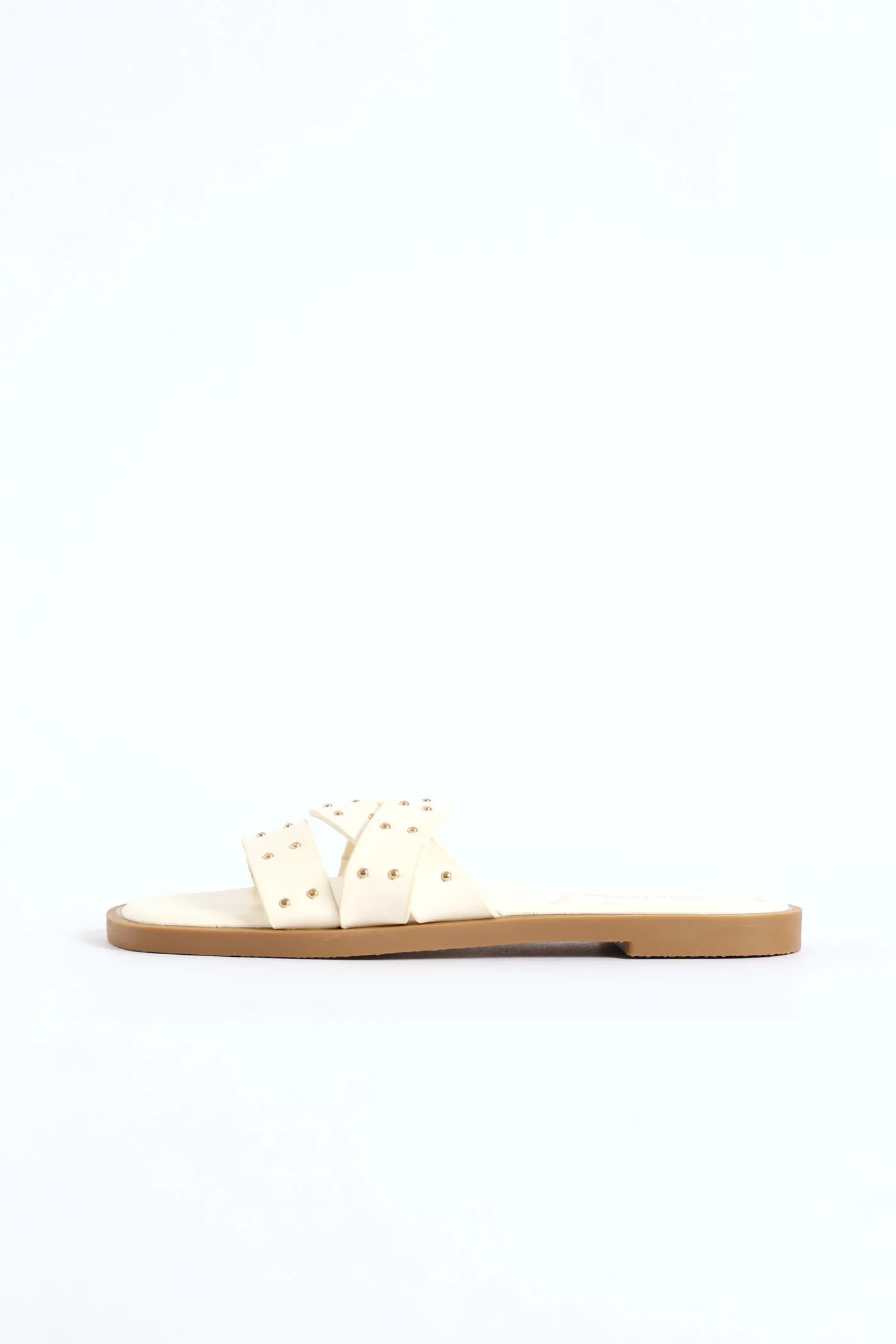 Girls Mule Sandal - Whisper White - Image 4