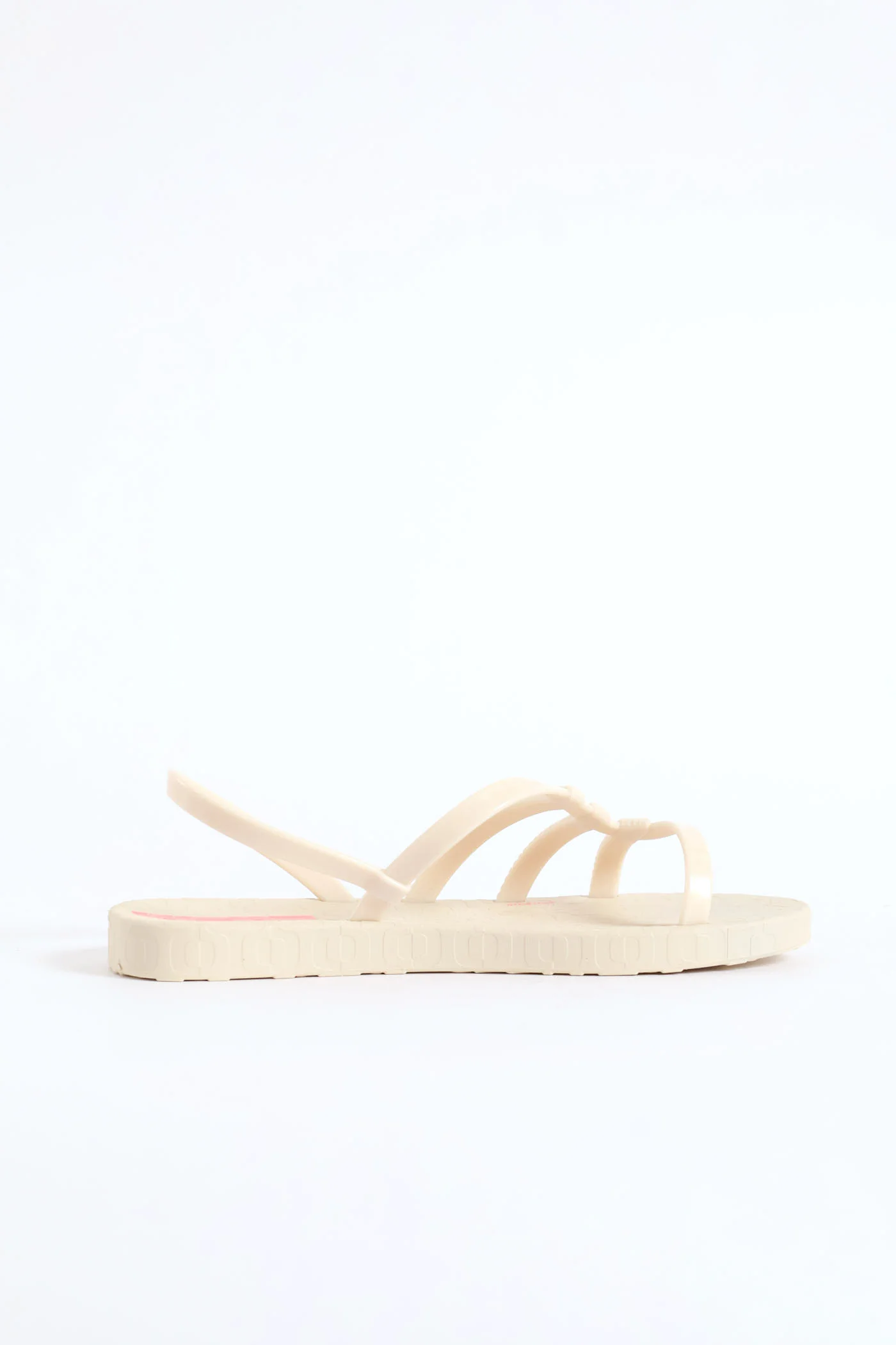 Girls Multi Strap Sandal - Off White - Image 2