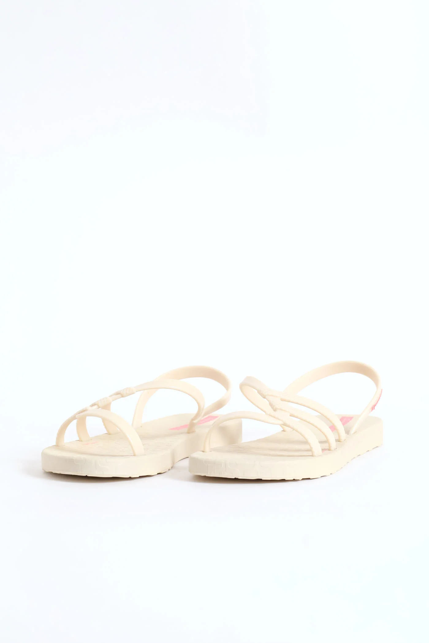 Girls Multi Strap Sandal - Off White - Image 4