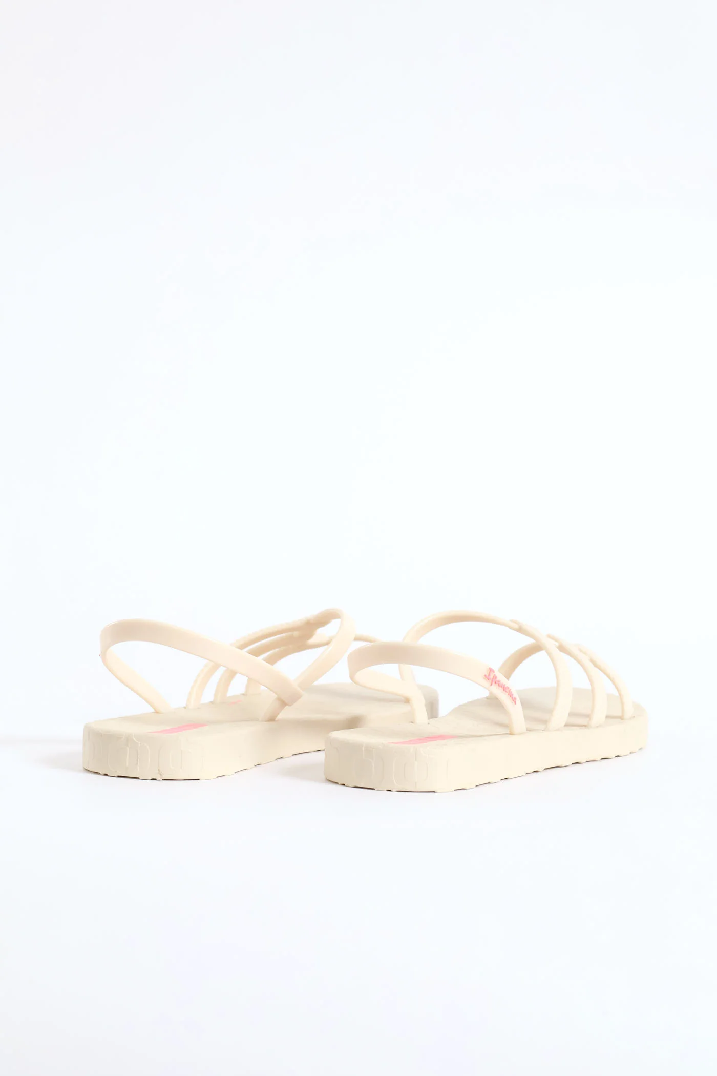 Girls Multi Strap Sandal - Off White - Image 5