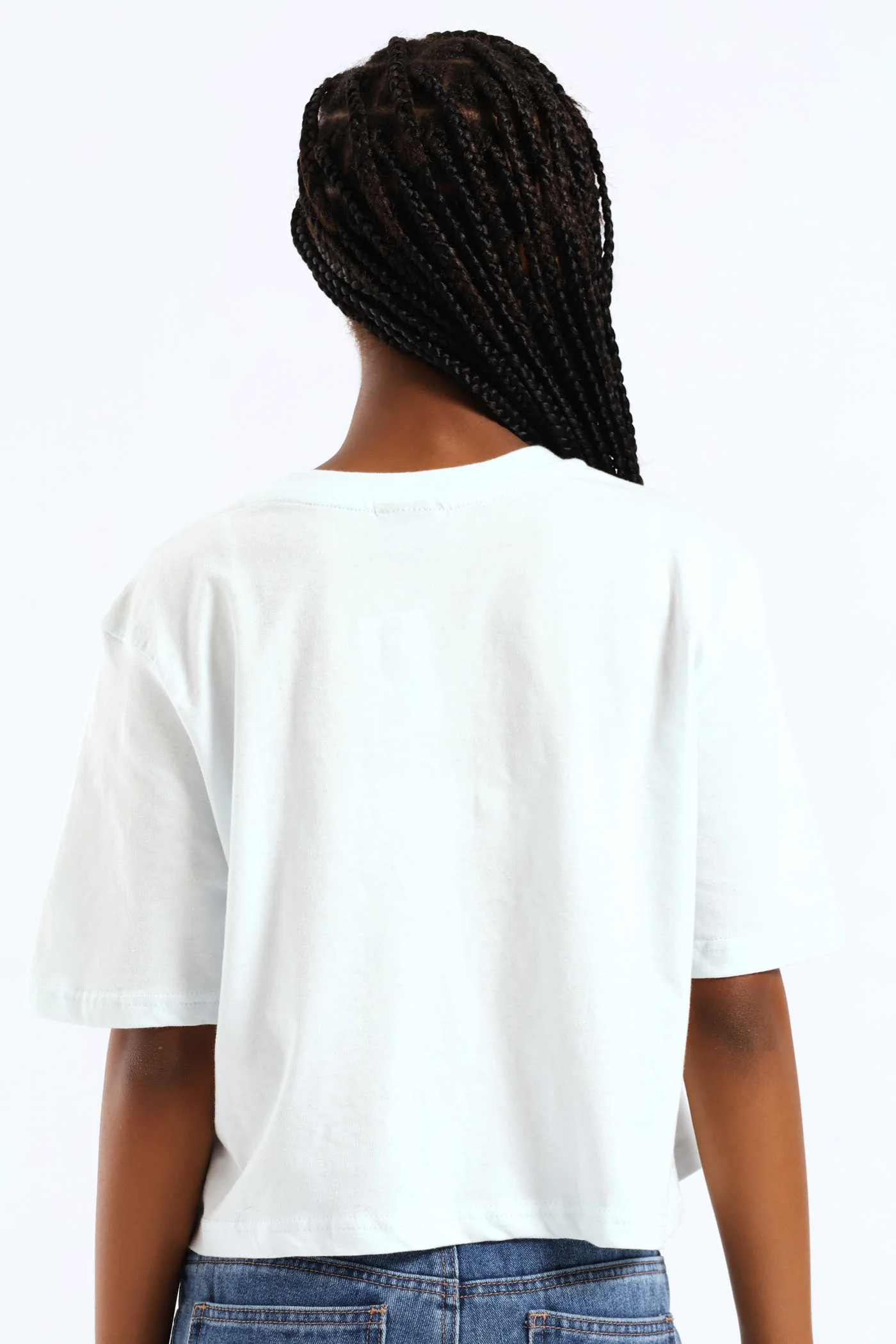 Girls New Adventure Graffitti Tee - Light Blue - Image 4