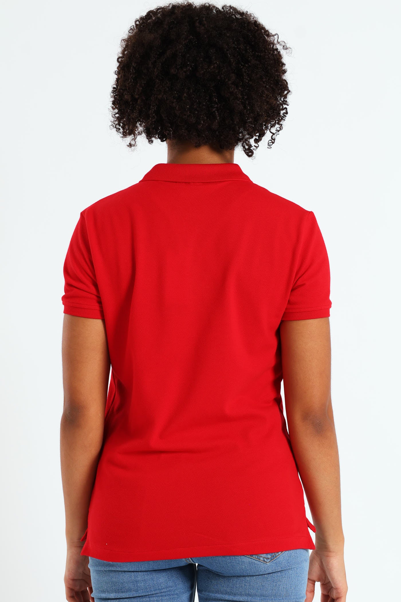 Girls Nina Golfer - Red - Image 3
