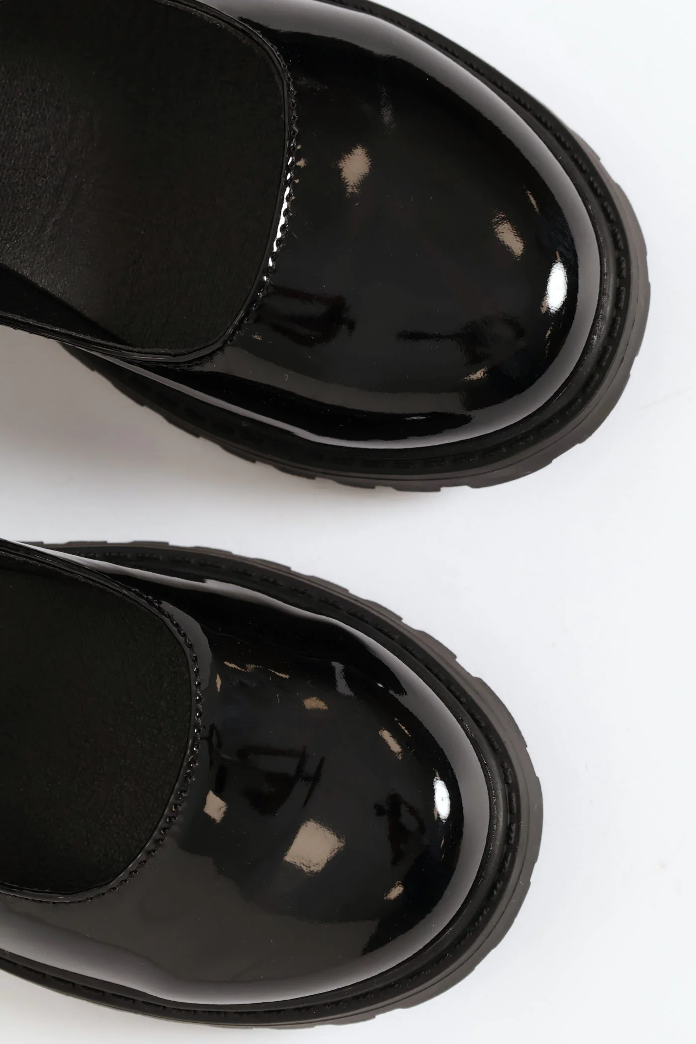Girls Patent Mary Jane Shoe - Black - Image 2