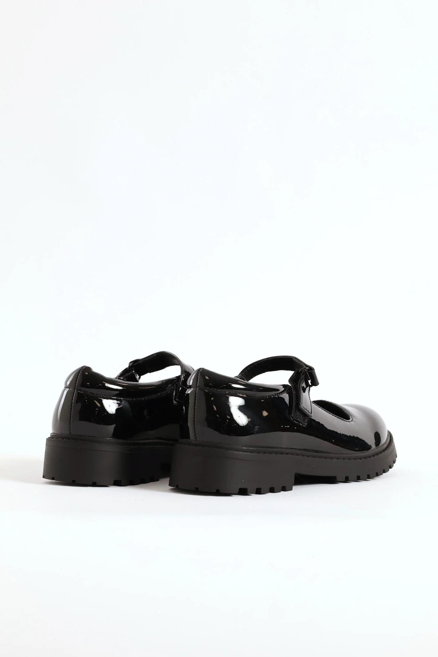 Girls Patent Mary Jane Shoe - Black - Image 6