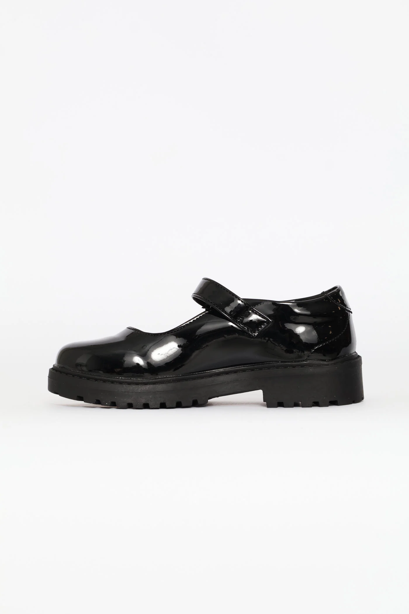 Girls Patent Mary-Jane Shoe - Black - Image 4