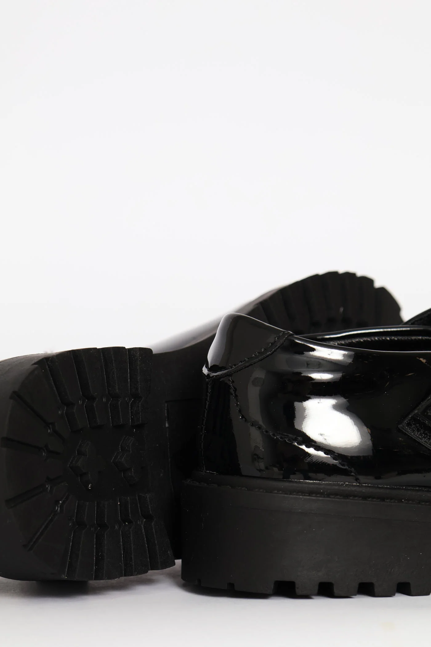 Girls Patent Mary-Jane Shoe - Black - Image 5