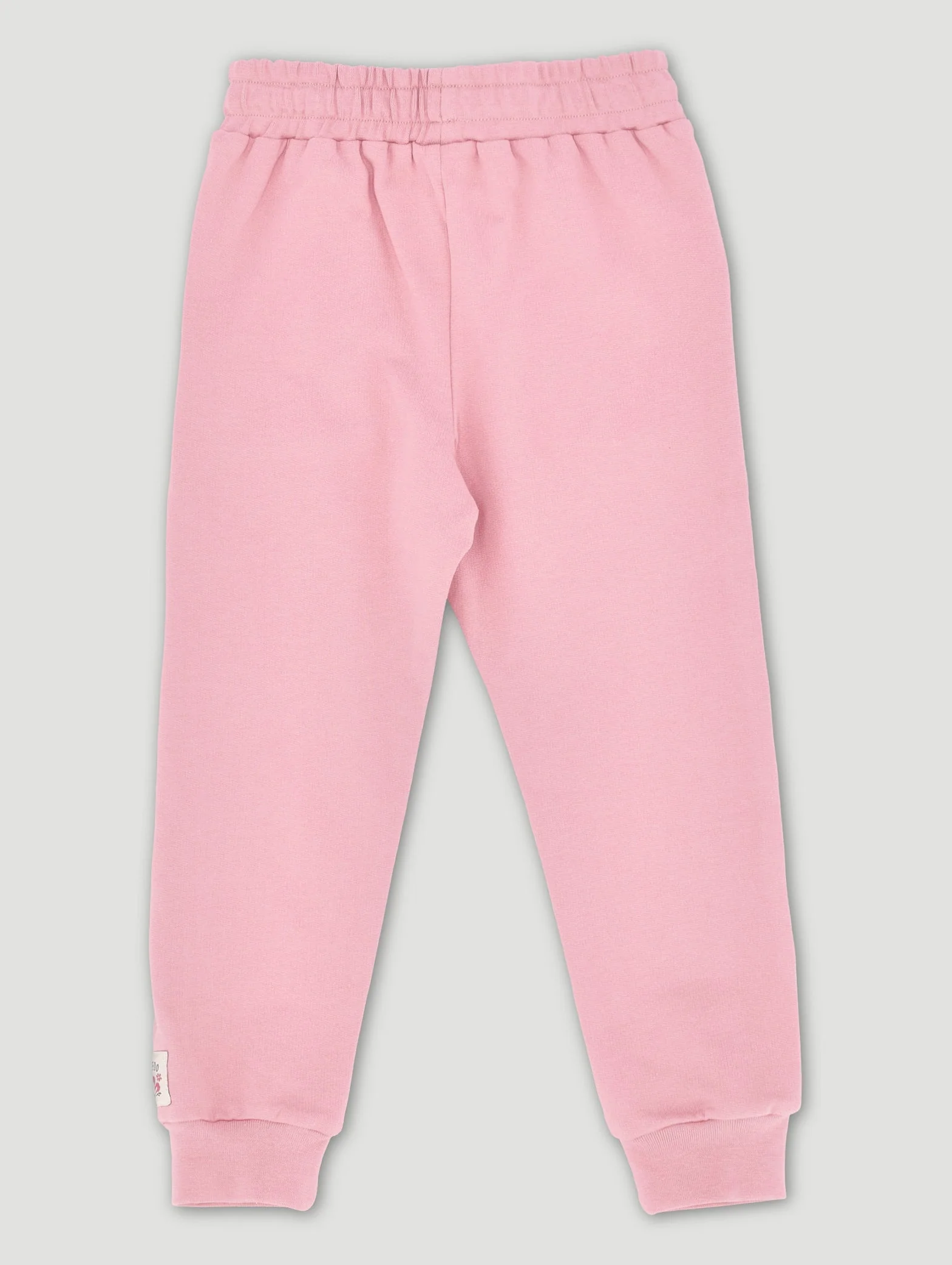 Keedo Girls Pink Logo Jogger - Image 2