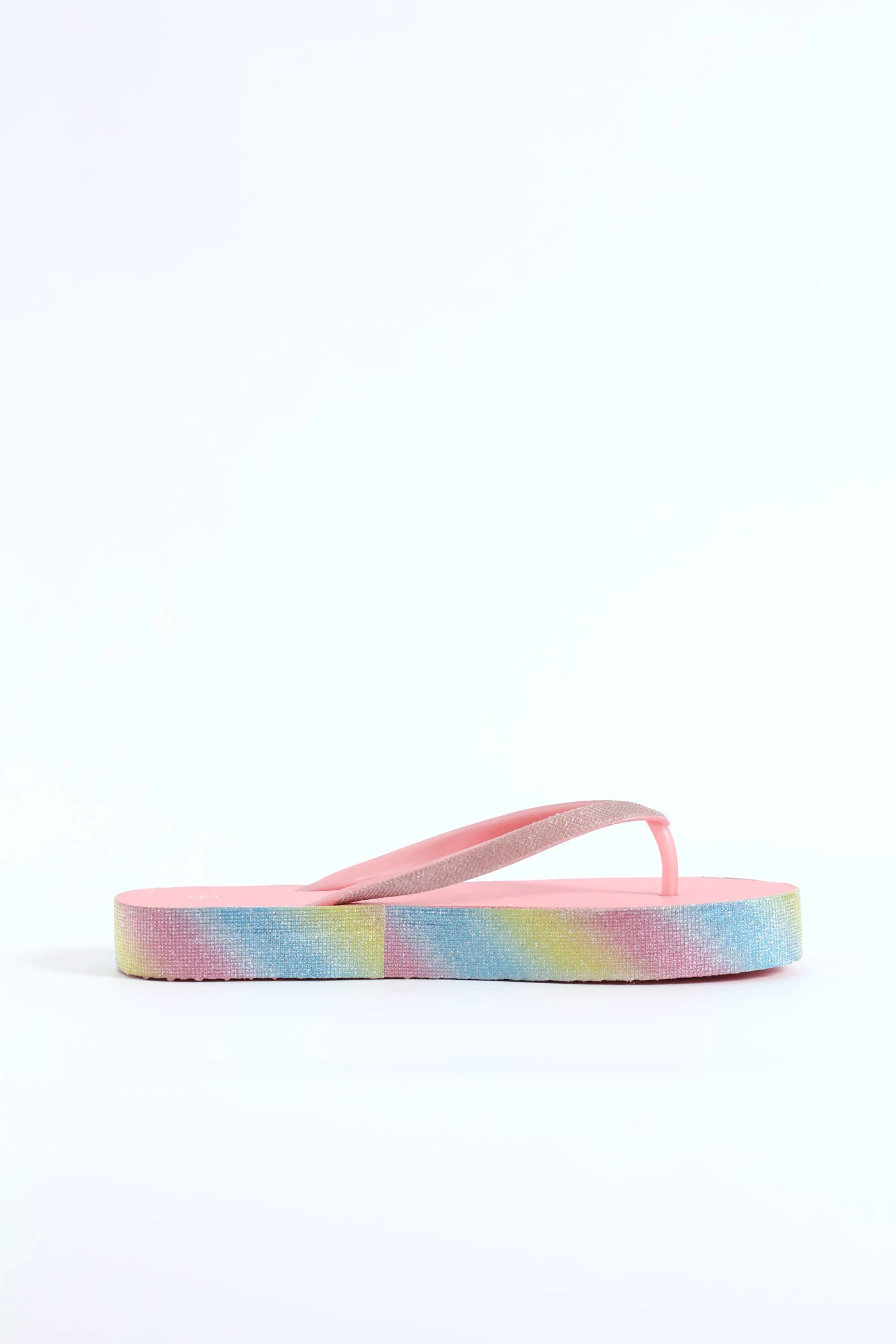 Girls Platform Flip Flop - Pink - Image 2