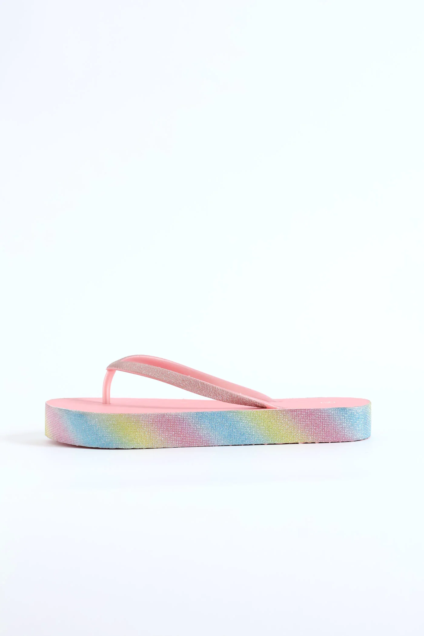 Girls Platform Flip Flop - Pink - Image 3