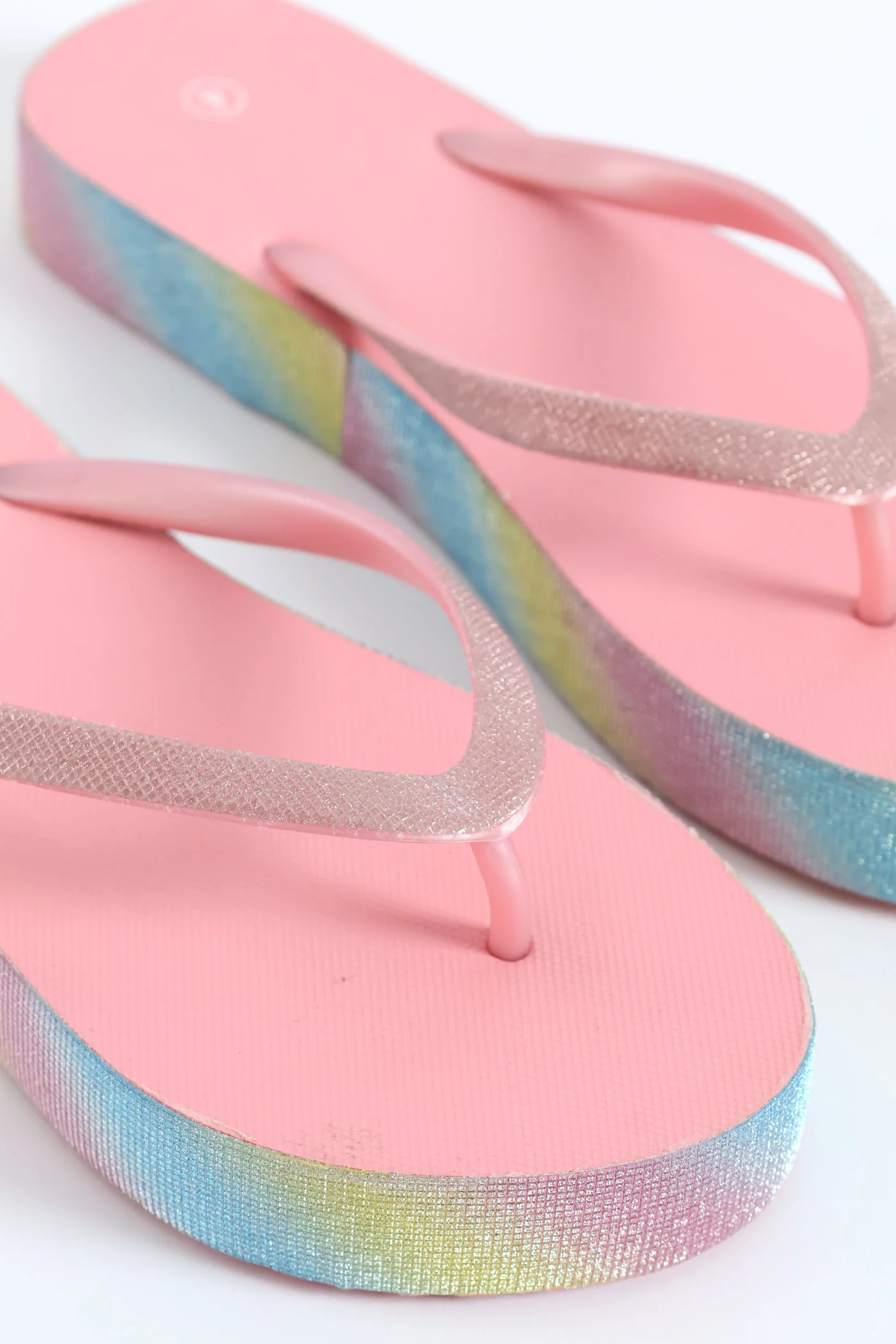 Girls Platform Flip Flop - Pink - Image 4