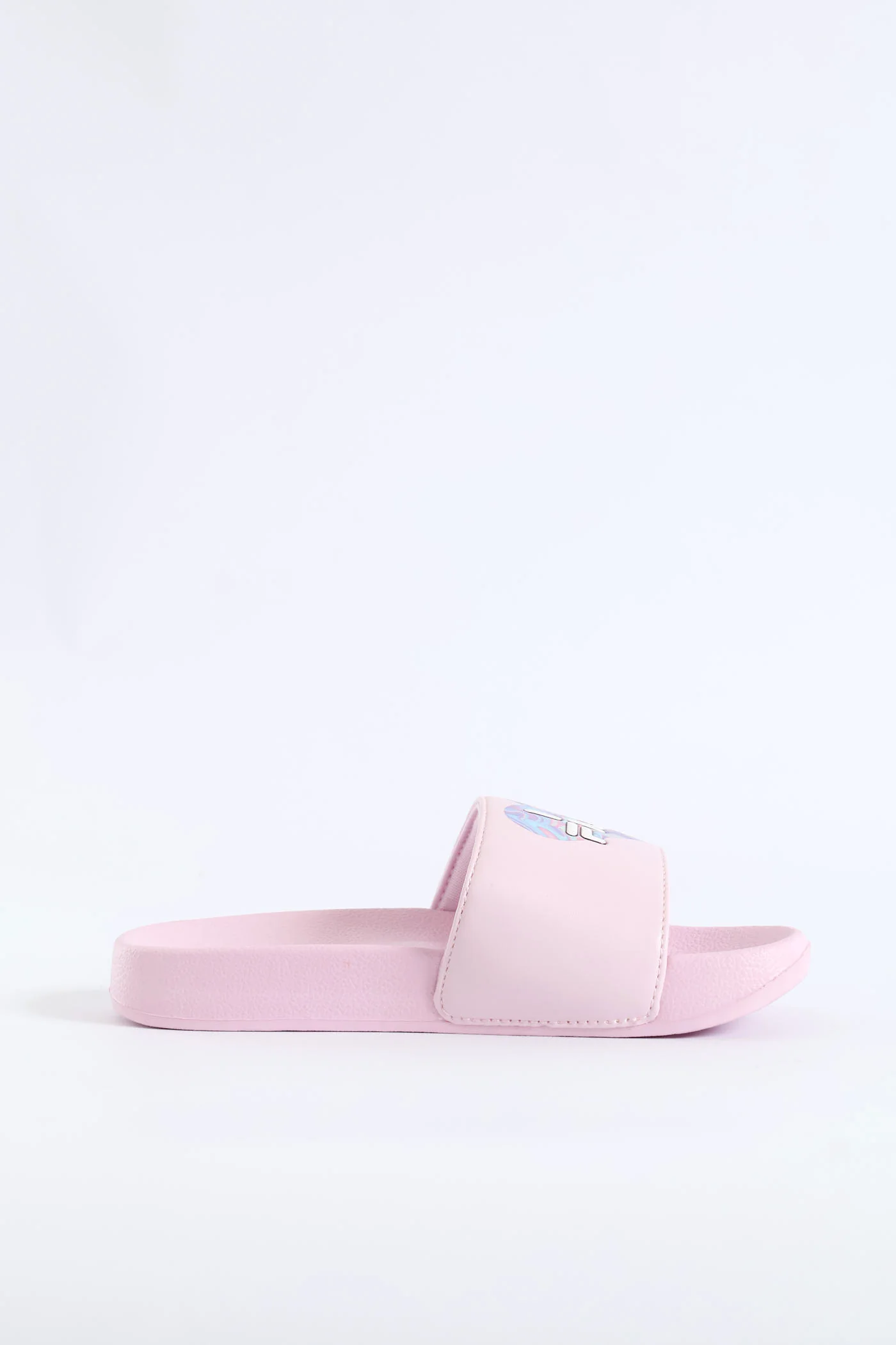 Girls Pool Sandal - Light Blue/Pink - Image 3