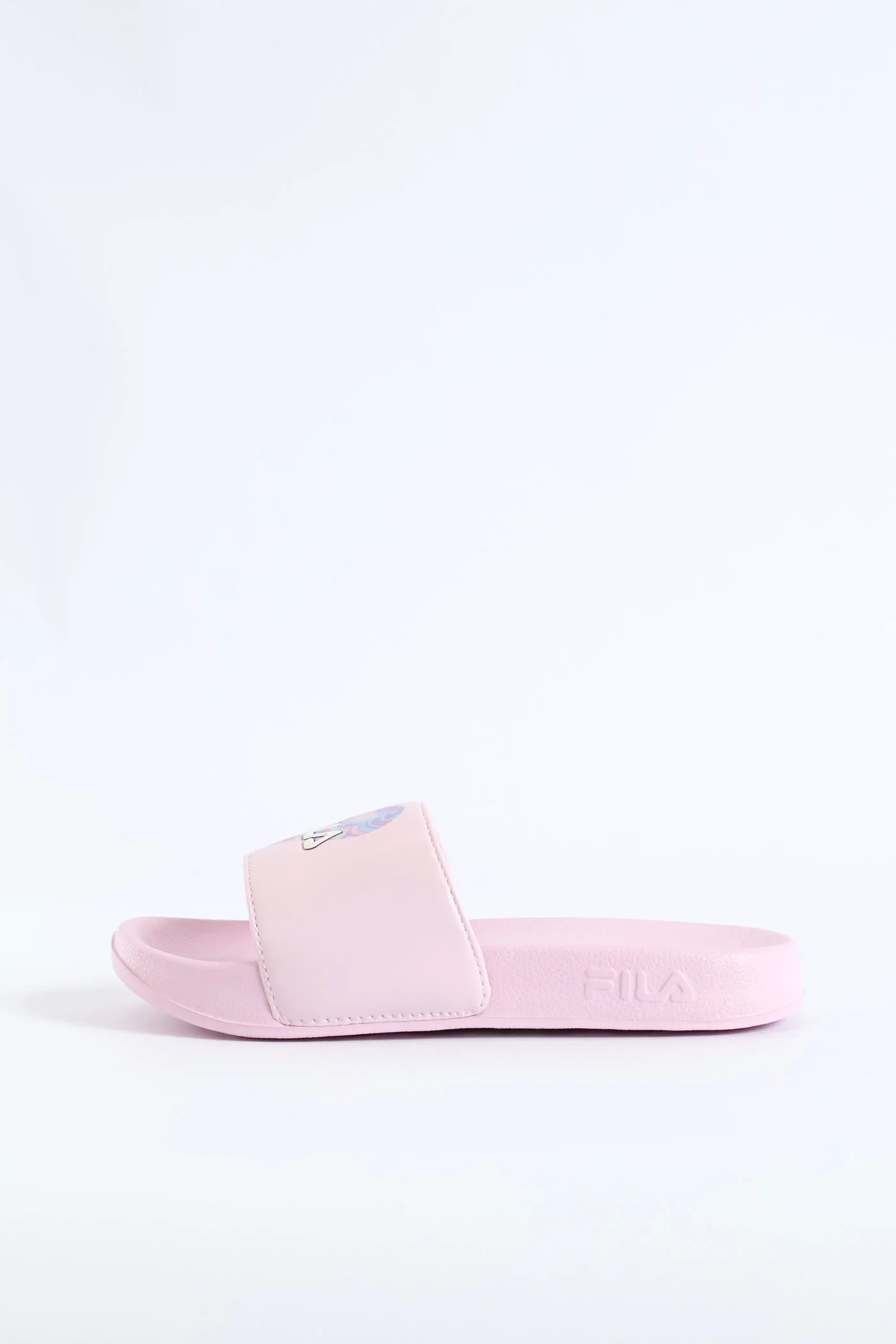 Girls Pool Sandal - Light Blue/Pink - Image 4